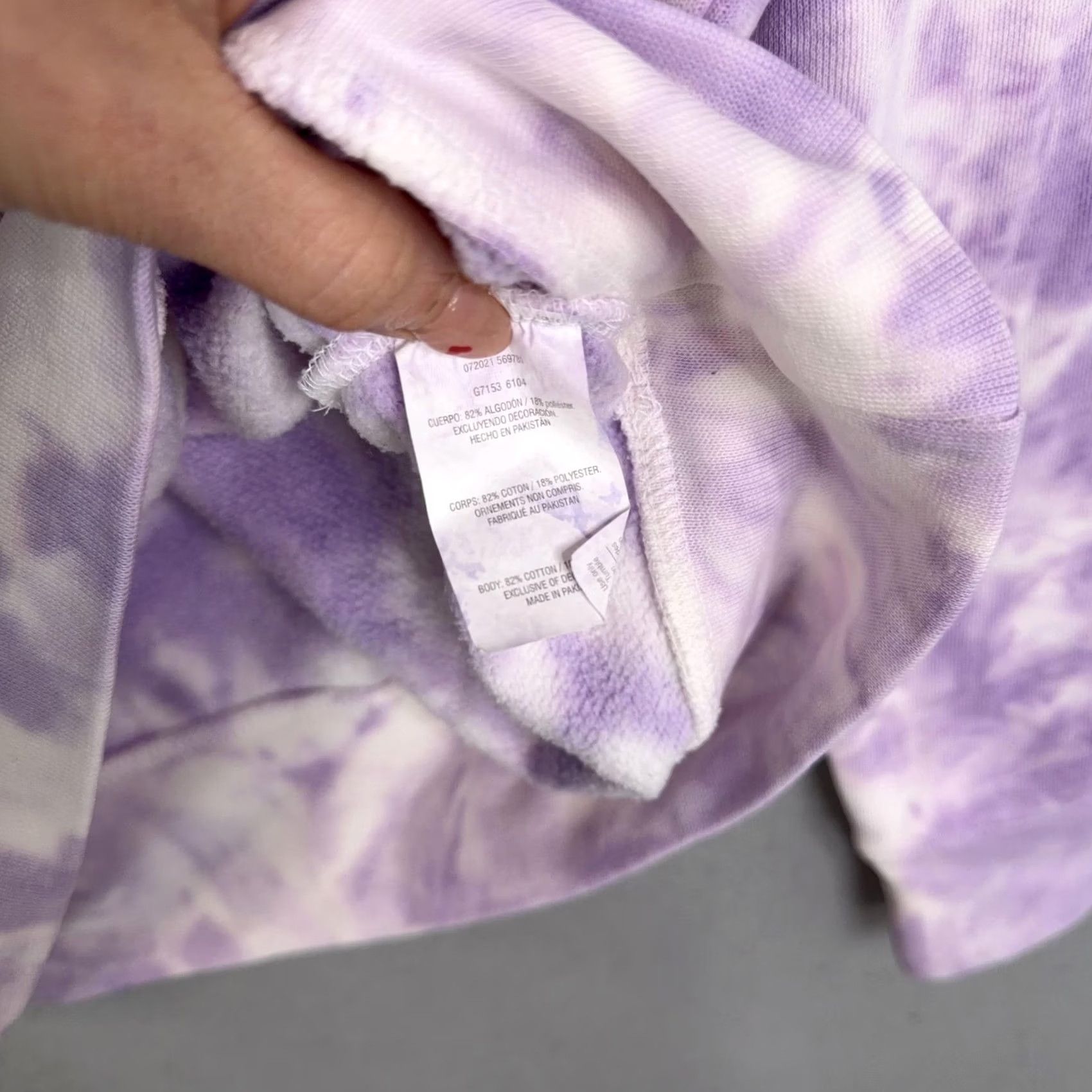 Vintage GEAR FOR SPORTS Laguna Beach Sweatshirt Womens Small Purple Tie Dye 1/4 Zip NWT California Cali Batik Fleece Pullover Shirt Womens SS0 Size S / US 4 / IT 40 - 4 Thumbnail