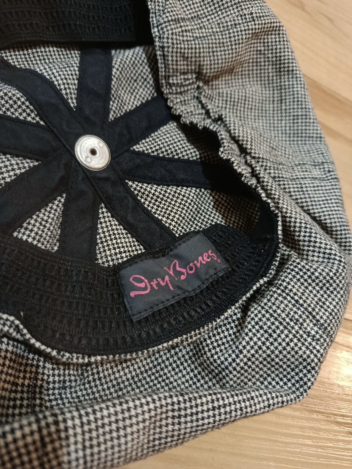 Dry Bones Dry bones newsboy cap Houndstooth Size ONE SIZE - 4 Thumbnail