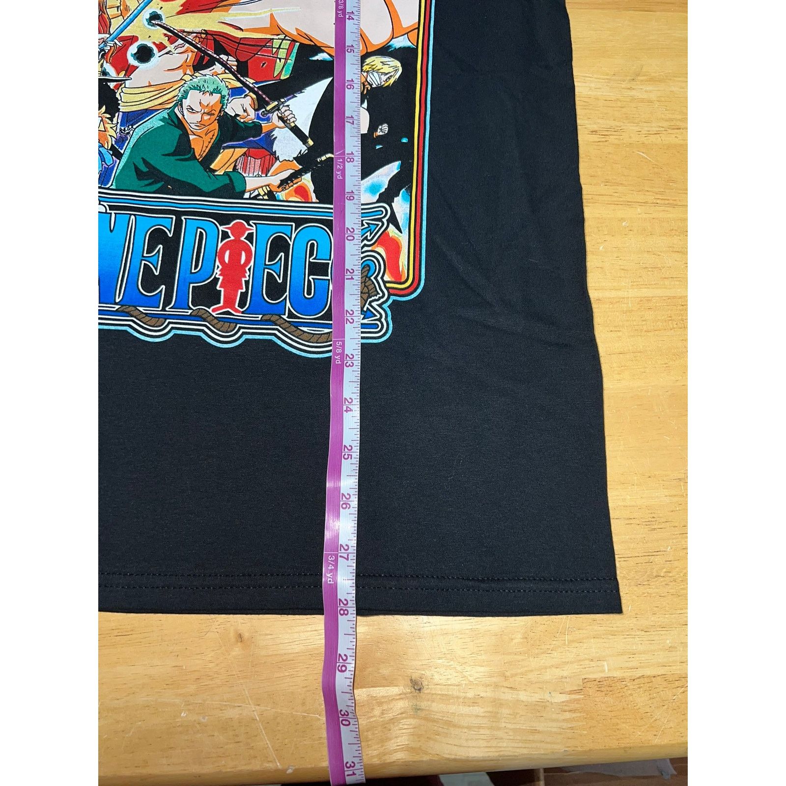 One Piece One Piece Straw Hat Crew Shirt Retro Characters Black Tee S Size US S / EU 44-46 / 1 - 9 Thumbnail