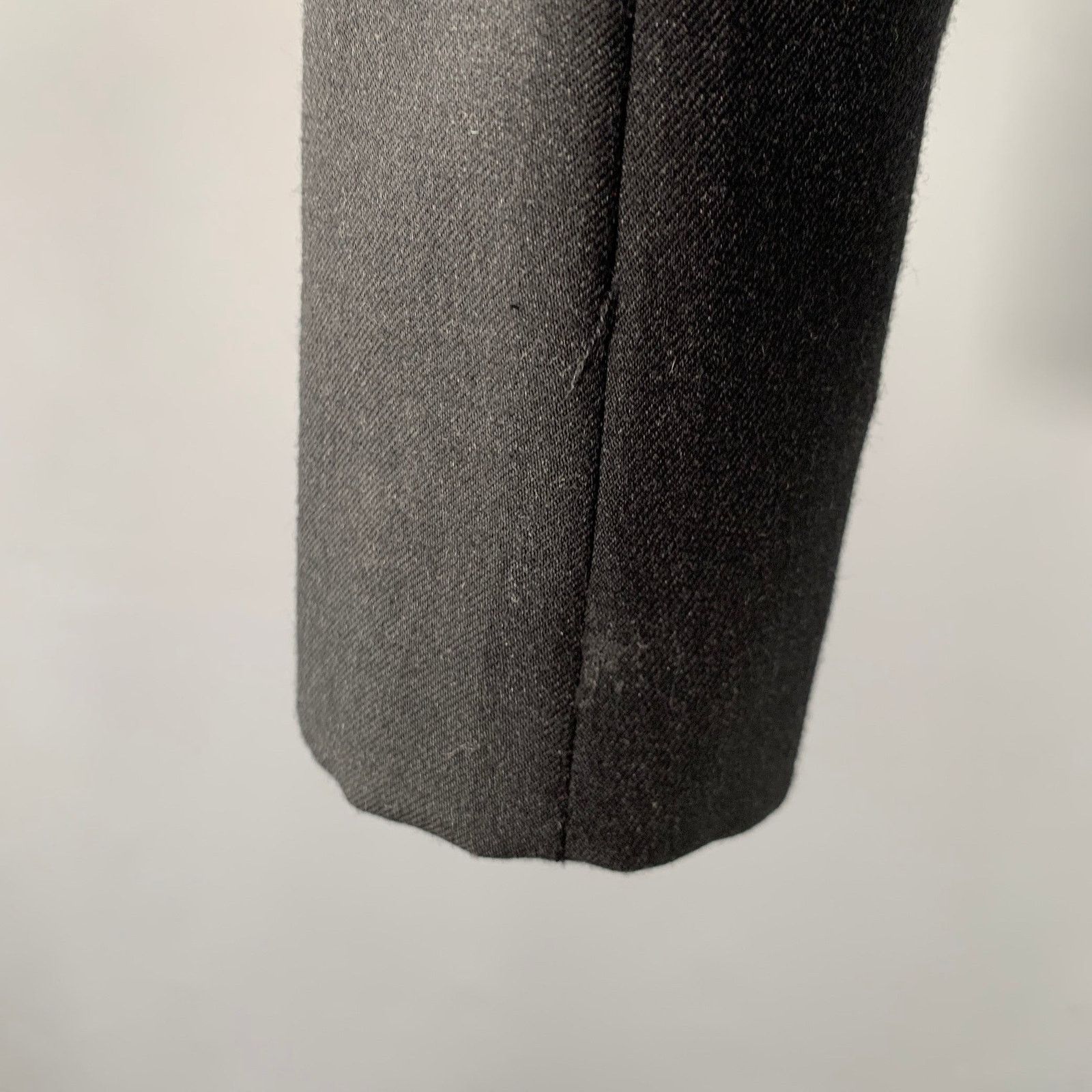 Comme des Garcons Homme Plus PLUS 2012 Size S Black Wool Cashmere Sport Coat Size 36R - 7 Thumbnail
