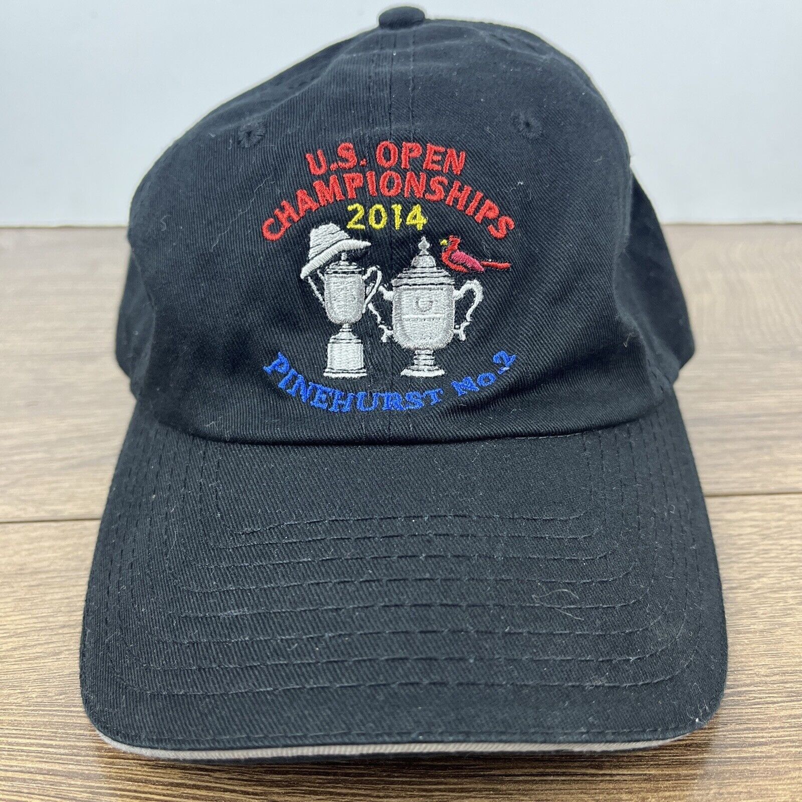 Other 2014 US Open Championships Hat Pinehurst 2 Black Adjustable Size ONE SIZE - 4 Thumbnail