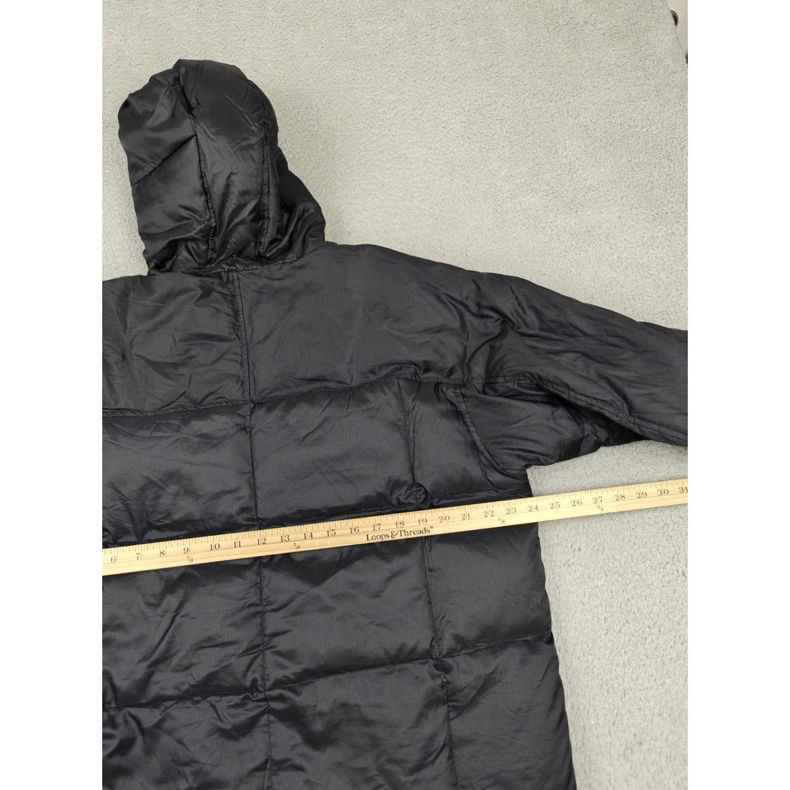 Vintage VINTAGE Stussy Jacket Mens M Black Goose Down Hooded Parka Insulated Coat Size US M / EU 48-50 / 2 - 6 Thumbnail