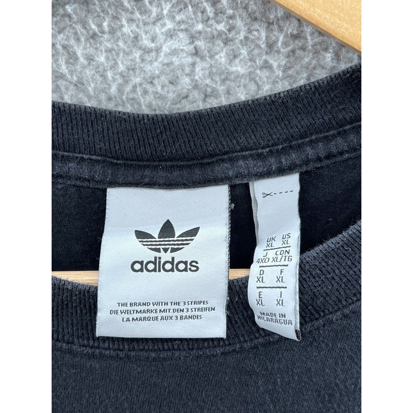 Adidas Adidas Shoe Planter Black Men’s T-Shirt Size XL Size US XL / EU 56 / 4 - 3 Thumbnail