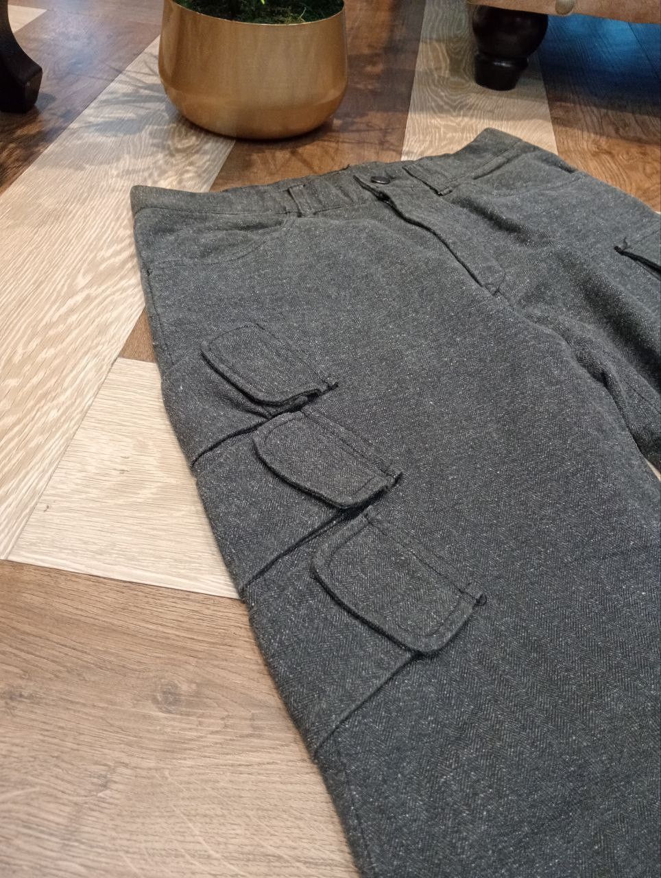 Japanese Brand JAPANESE YAMA50 8 POCKET CARGO PANTS - SIZE 2 GREY Size US 29 - 6 Thumbnail