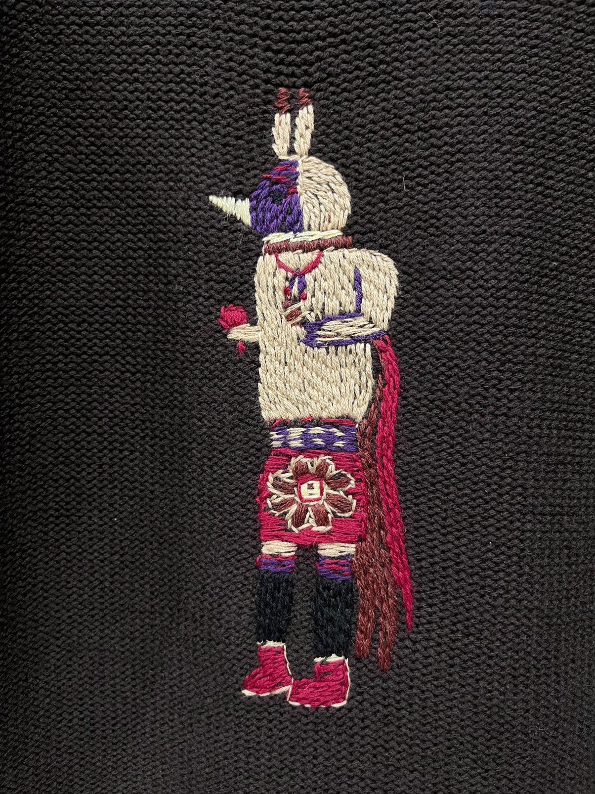 Trussardi 🔥Vintage TRUSSARDI Kachina Knit Sweater Italy Rare🔥 Size US M / EU 48-50 / 2 - 1 Thumbnail