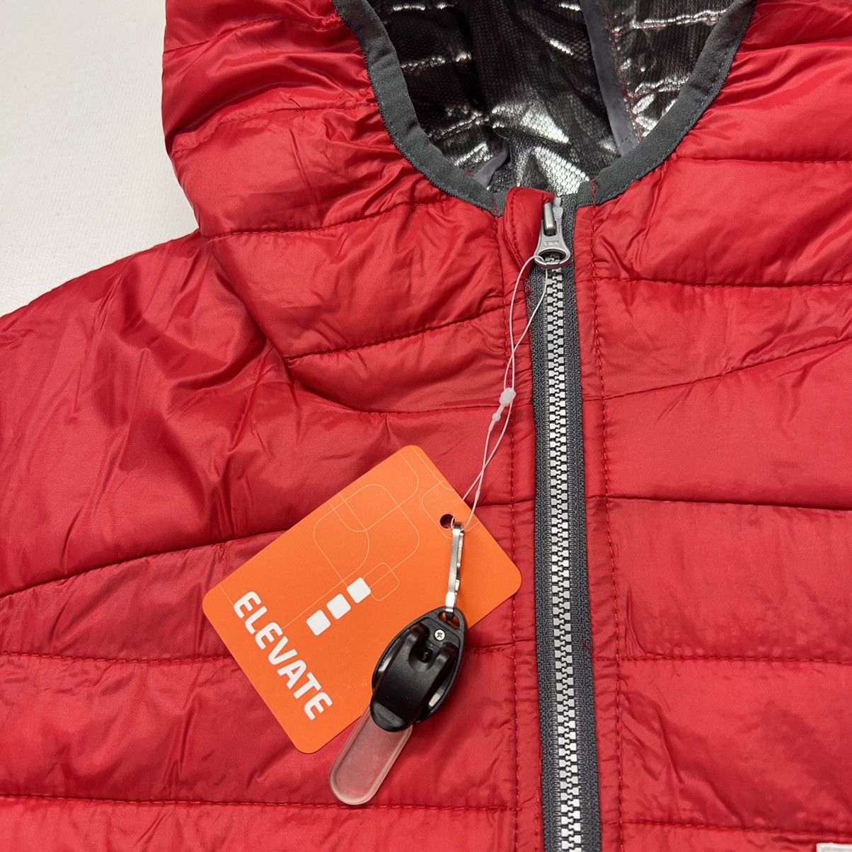 Japanese Brand NEW Toyota Jacket Red Puffer Full Zip Coat Olympics Promo Size US M / EU 48-50 / 2 - 5 Thumbnail