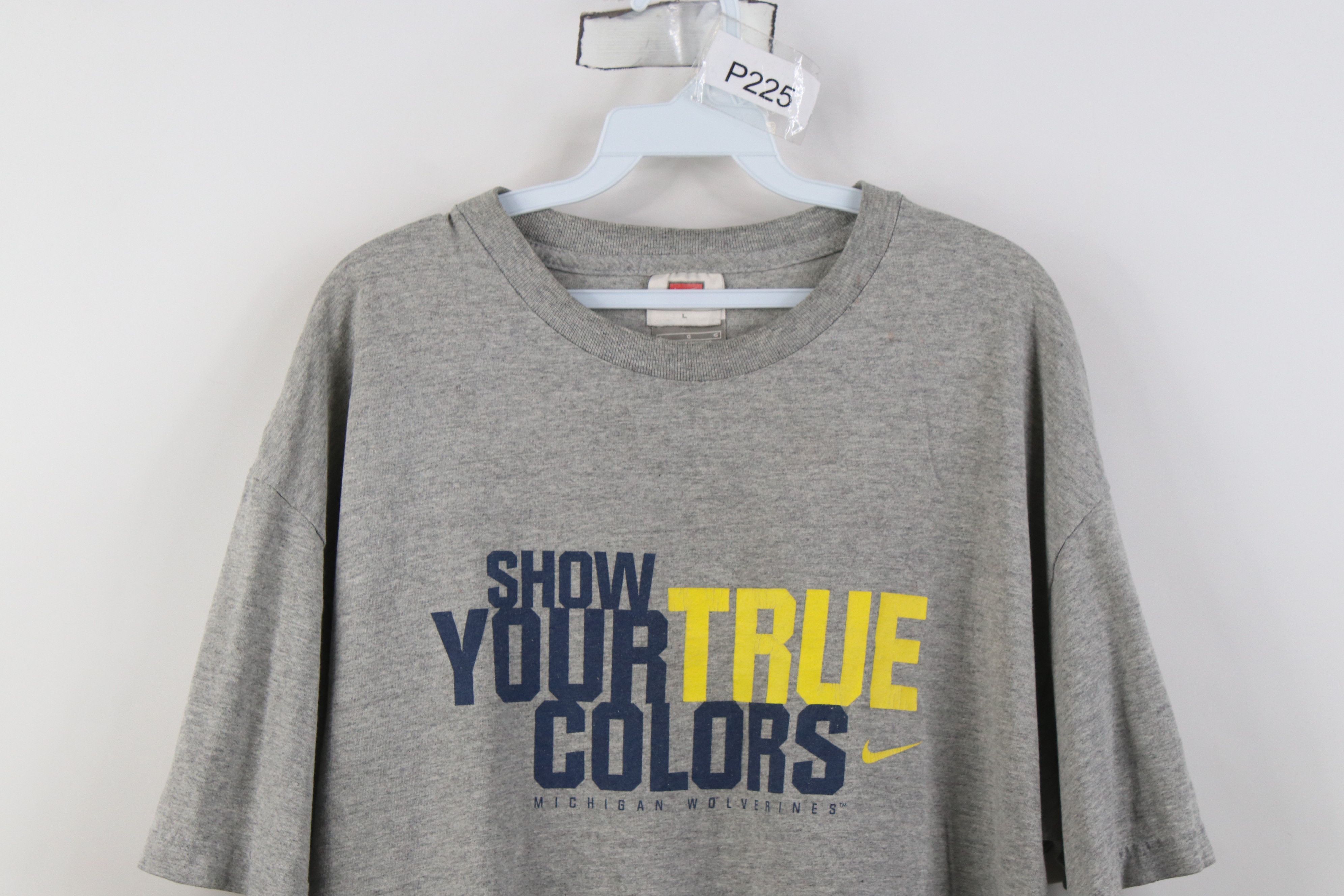 Nike Vintage Nike University of Michigan Short Sleeve T-Shirt Size US L / EU 52-54 / 3 - 2 Thumbnail