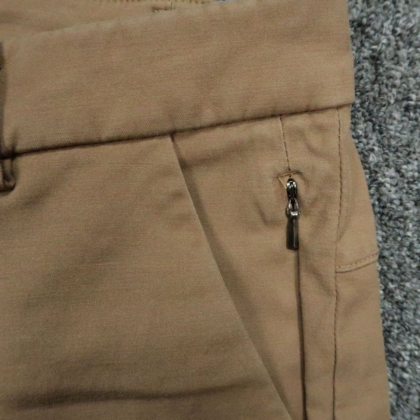 Lululemon Lululemon Pants Mens 34x33 Brown Commission Qwick Chino Zip Pocket Trouser Pants Mens Regular 34 Brown Pockets Stretch Front Flat Front 90s? Size US 34 / EU 50 - 3 Thumbnail