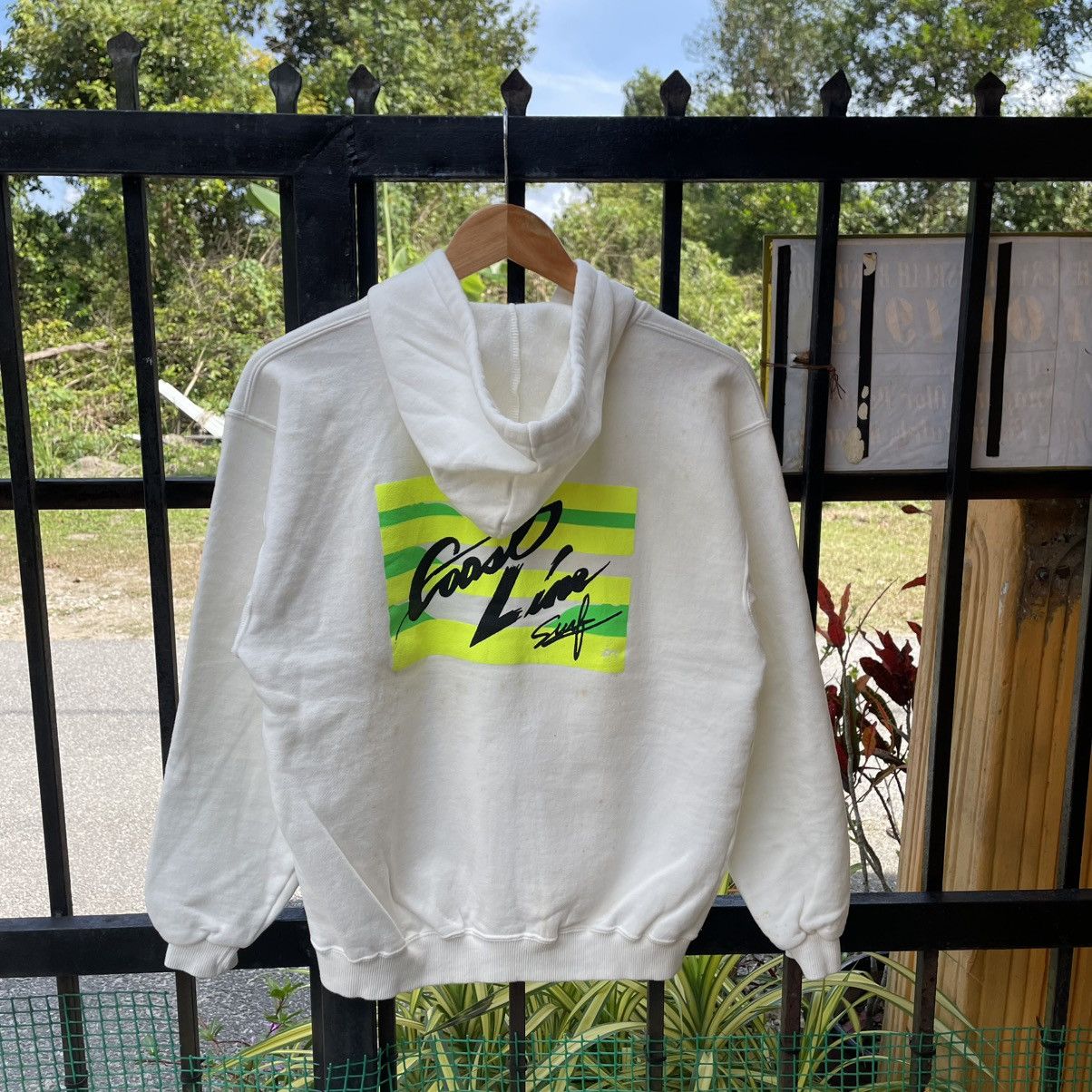 Vintage 🔥Vintage Coast Line Surf Big Logo Full Zipper Sweater Hoodie Size US S / EU 44-46 / 1 - 1 Thumbnail