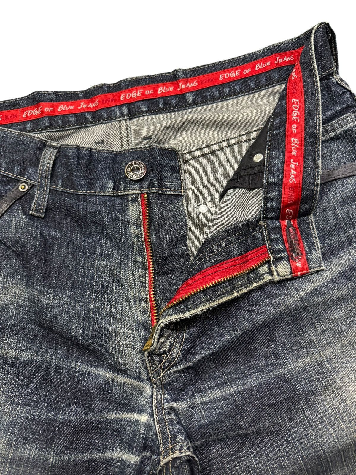 Edwin Vintage Edwin 503 Edge Of Blue Jeans Japan Denim | W35 Size US 35 - 7 Thumbnail