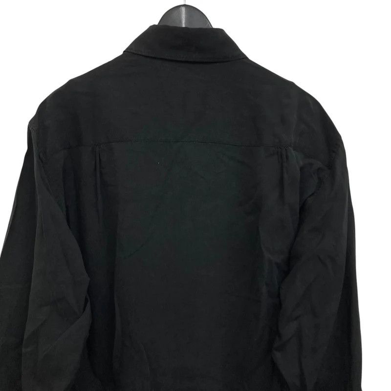 Yohji Yamamoto Yohji Yamamoto pour homme 22AW Gathered Back Layered Shirt Size US M / EU 48-50 / 2 - 4 Thumbnail
