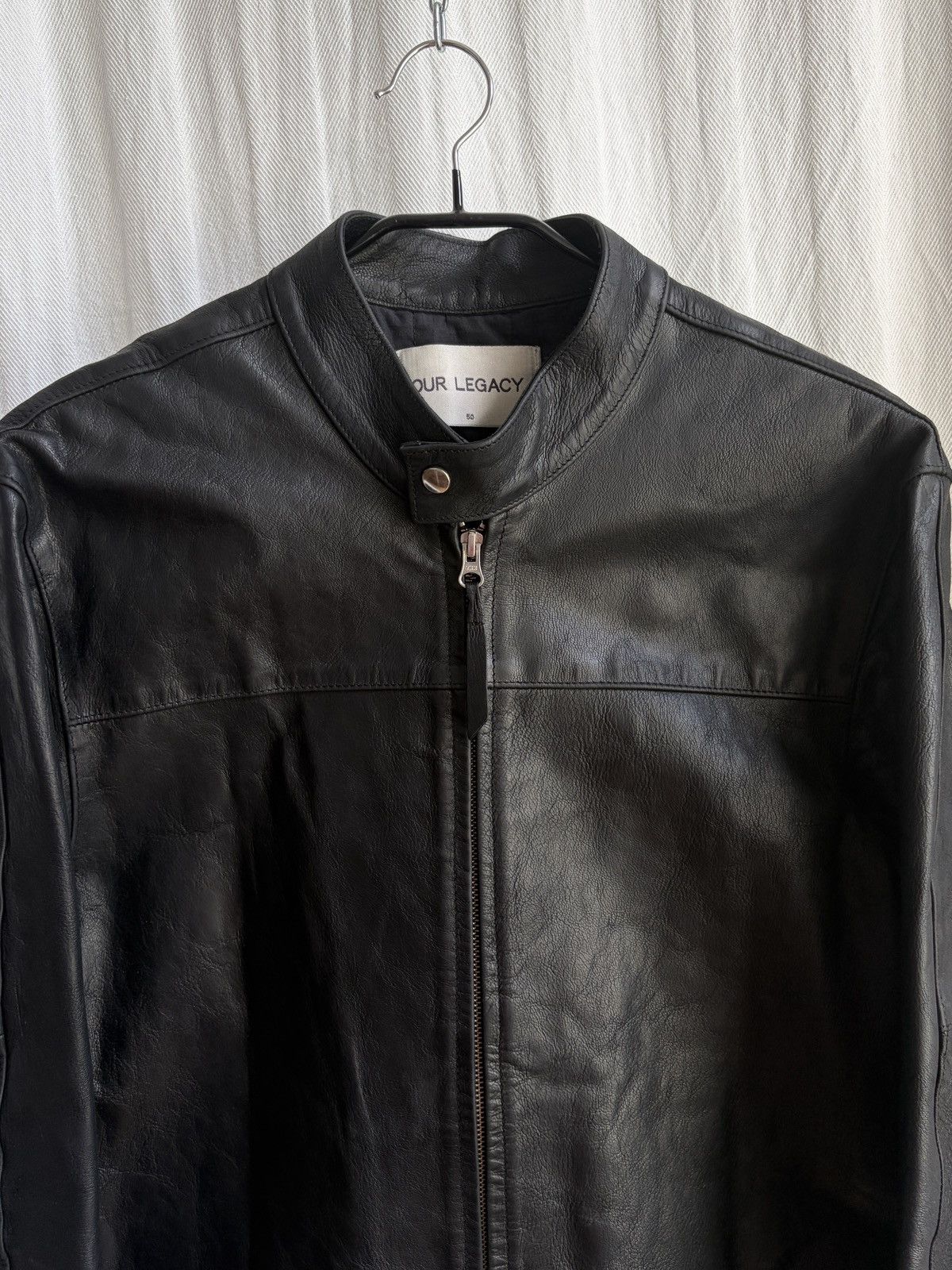 Our Legacy Café Racer Leather Jacket Size US M / EU 48-50 / 2 - 2 Thumbnail