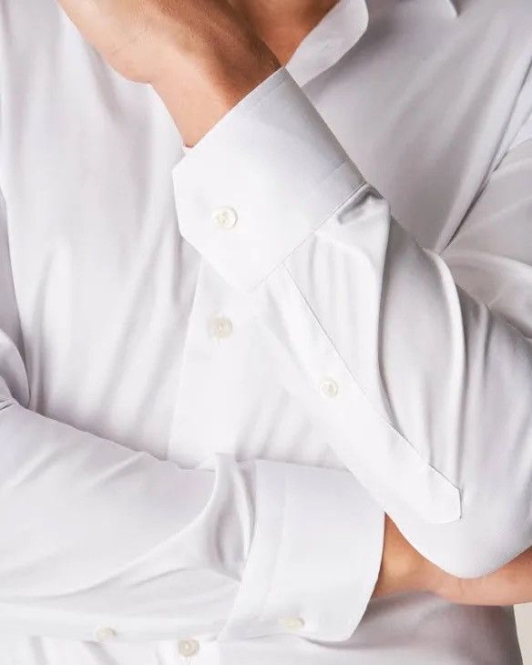 Eton Eton Signature Twill White Dress Shirt- Slim Fit Size US S / EU 44-46 / 1 - 9 Thumbnail