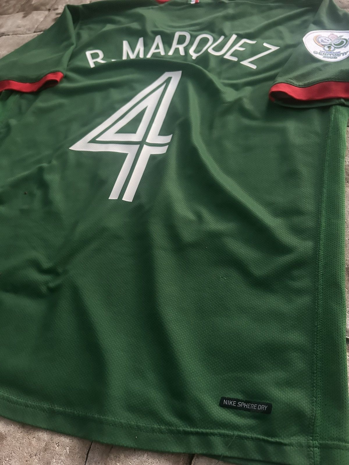 Nike 2006 Mexico Home Jersey Size US L / EU 52-54 / 3 - 4 Thumbnail