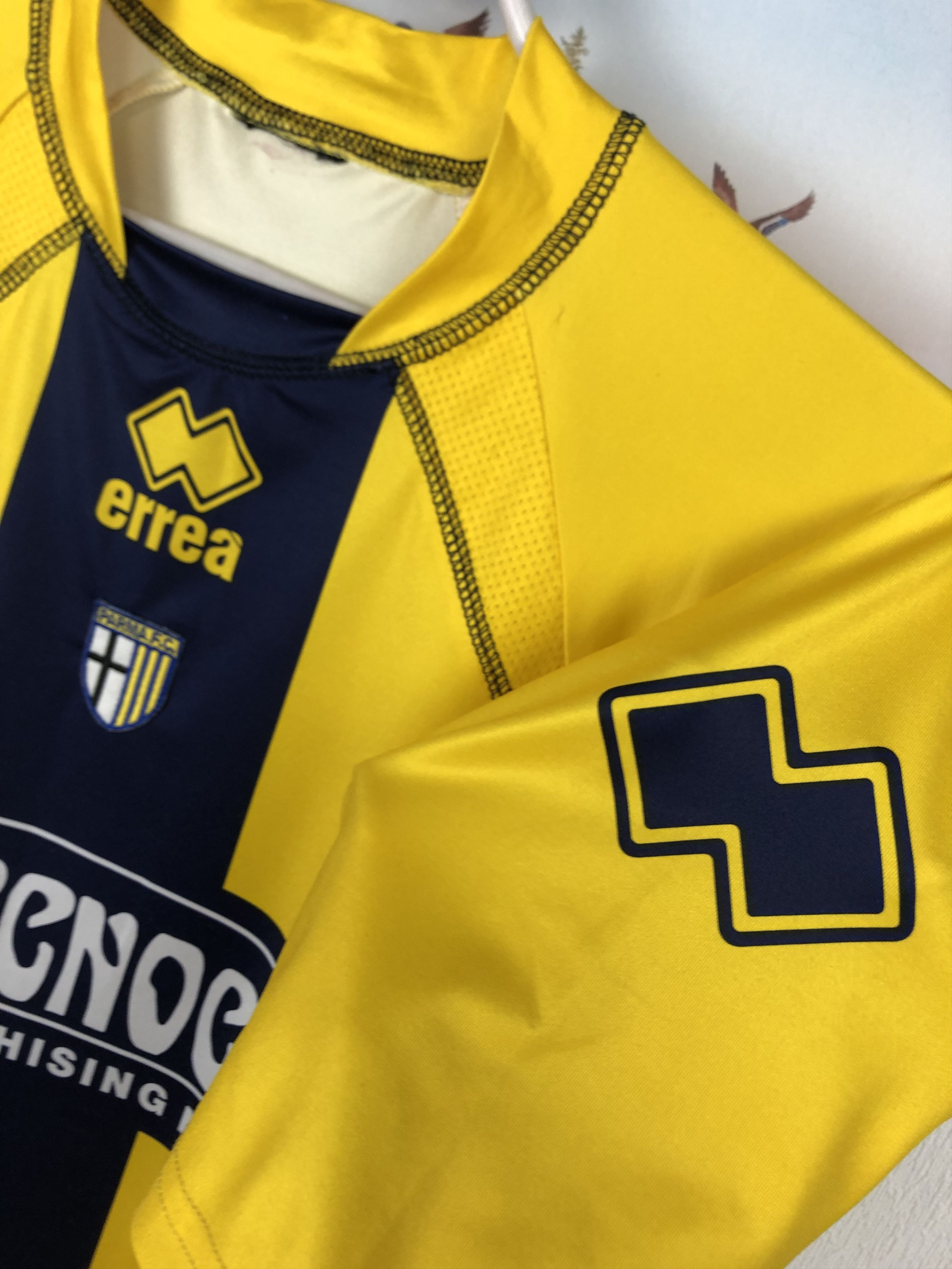 Errea Parma football shirt 2005 Errea Maglia Size Boys Kids Tee Size US XS / EU 42 / 0 - 4 Thumbnail