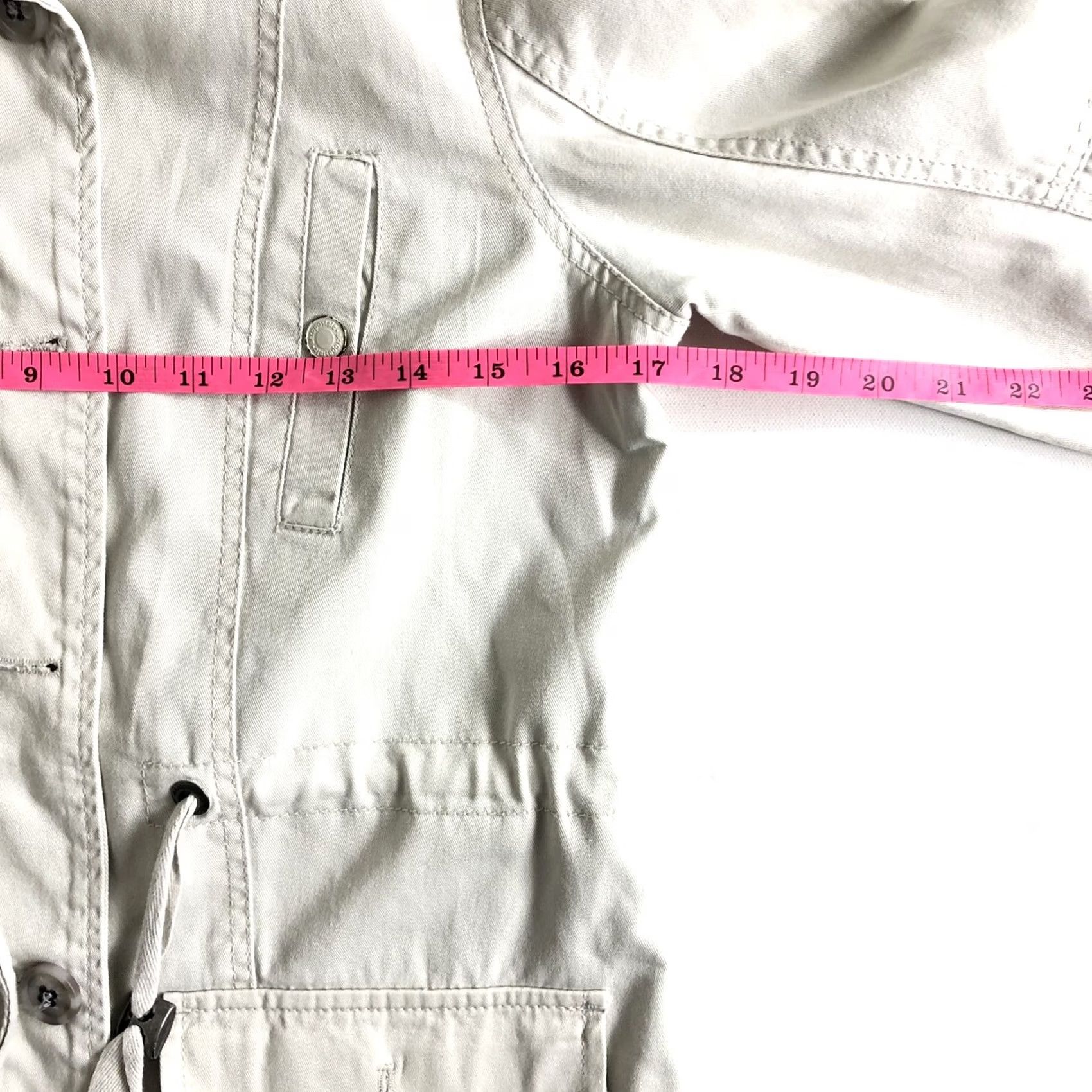 Vintage AEROPOSTALE Jacket Parka Lightweight Beige Tan XS Women Size XS / US 0-2 / IT 36-38 - 3 Thumbnail