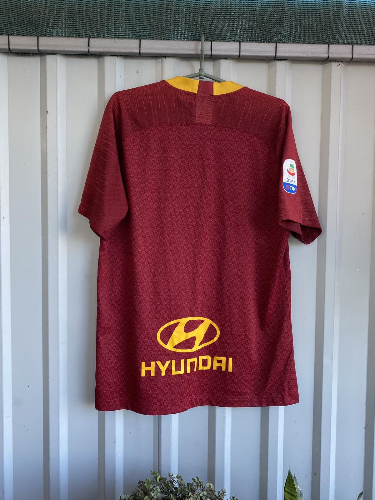 Nike 2018-19 Roma Nike Vapor Home Shirt Size US L / EU 52-54 / 3 - 3 Thumbnail