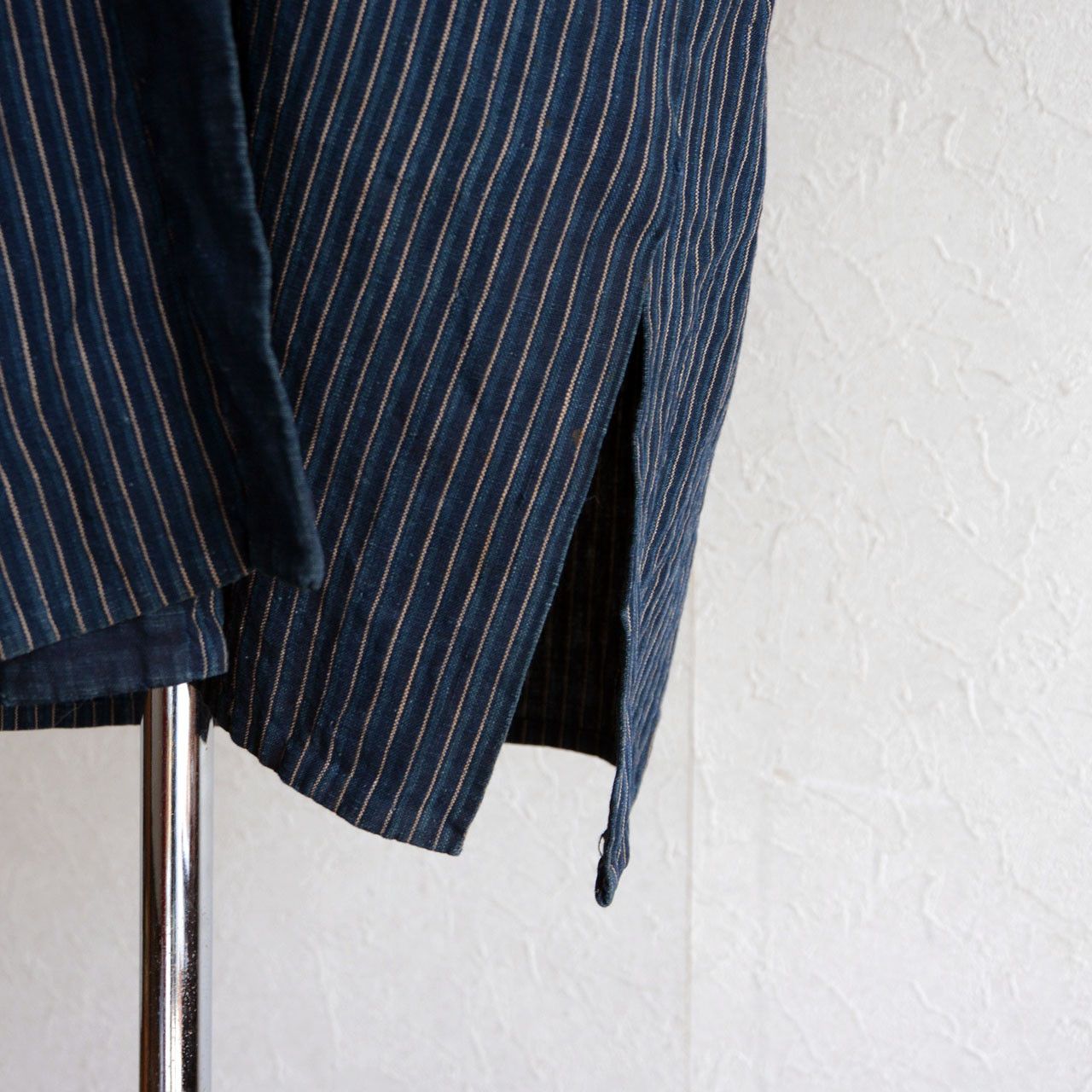 Other Noragi Jacket Japanese Vintage Indigo Stripe Cotton Tenugui Size US L / EU 52-54 / 3 - 7 Thumbnail