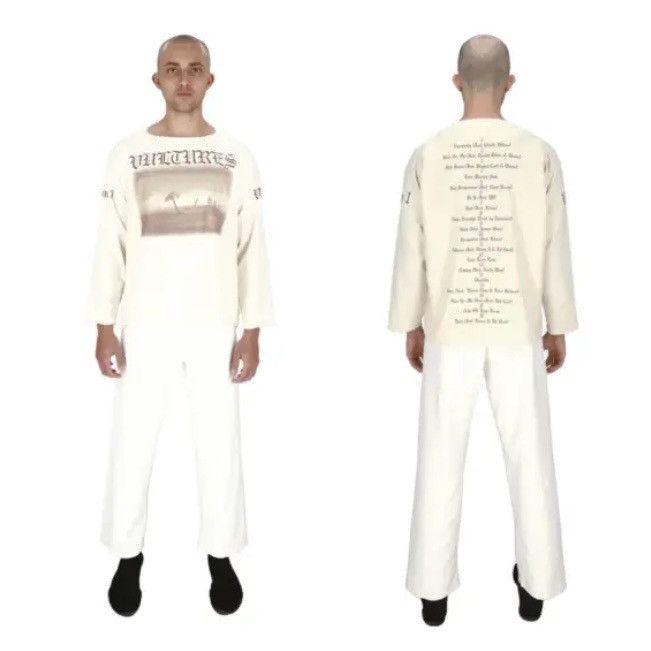 Kanye West Kanye West Vultures Long Sleeve Size US S / EU 44-46 / 1 - 2 Thumbnail