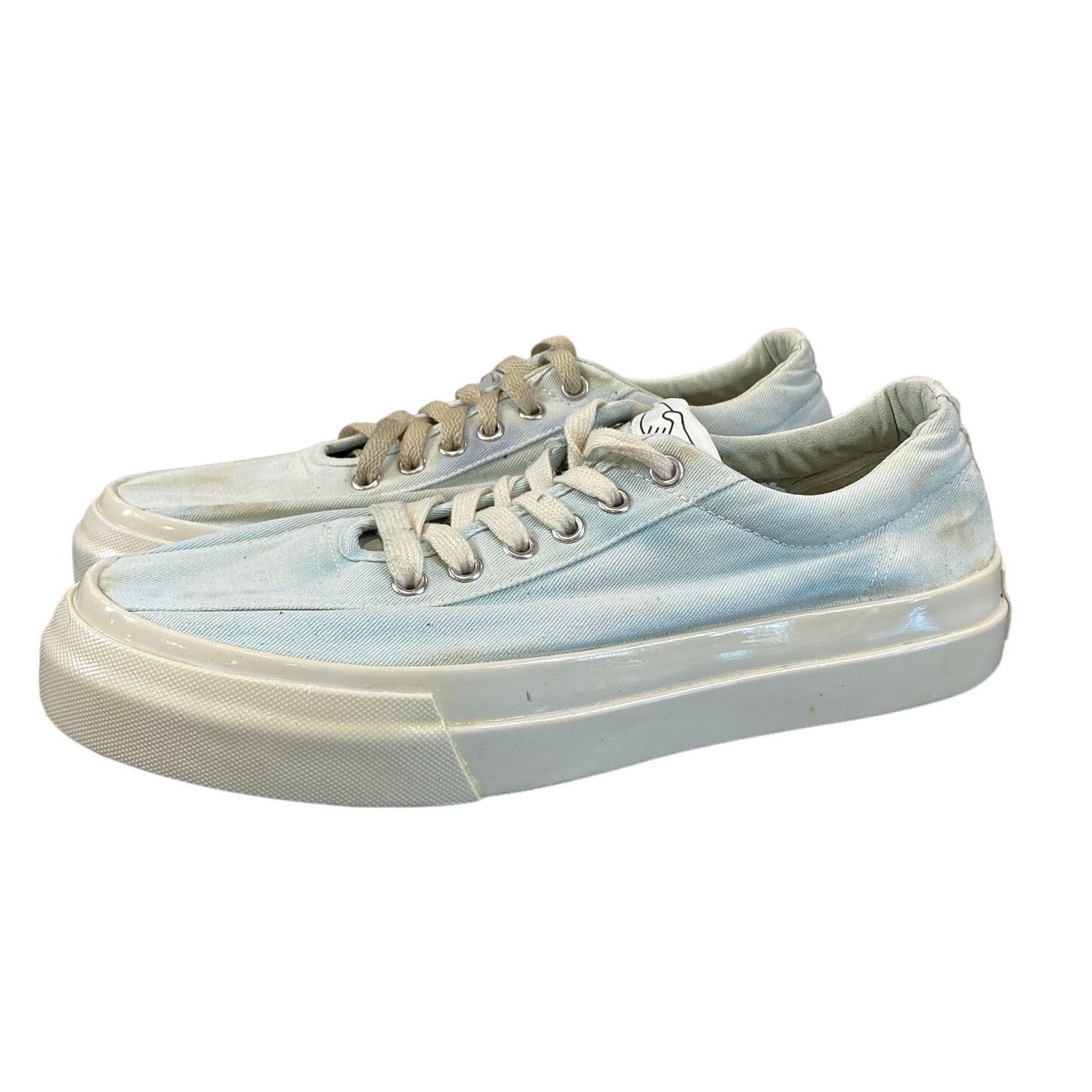 Stepney Workers Club Stepney Workers Club SWC Dellow Canvas Sneakers Shoes 42/ 9 Size US 9 / EU 42 - 1 Thumbnail