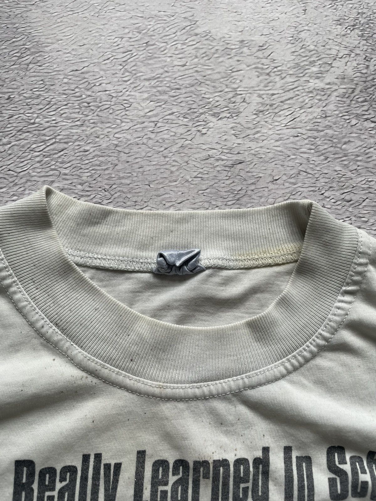 Vintage Vintage Tee «What I Really Learned In School» 90’s Rare Size US M / EU 48-50 / 2 - 9 Thumbnail