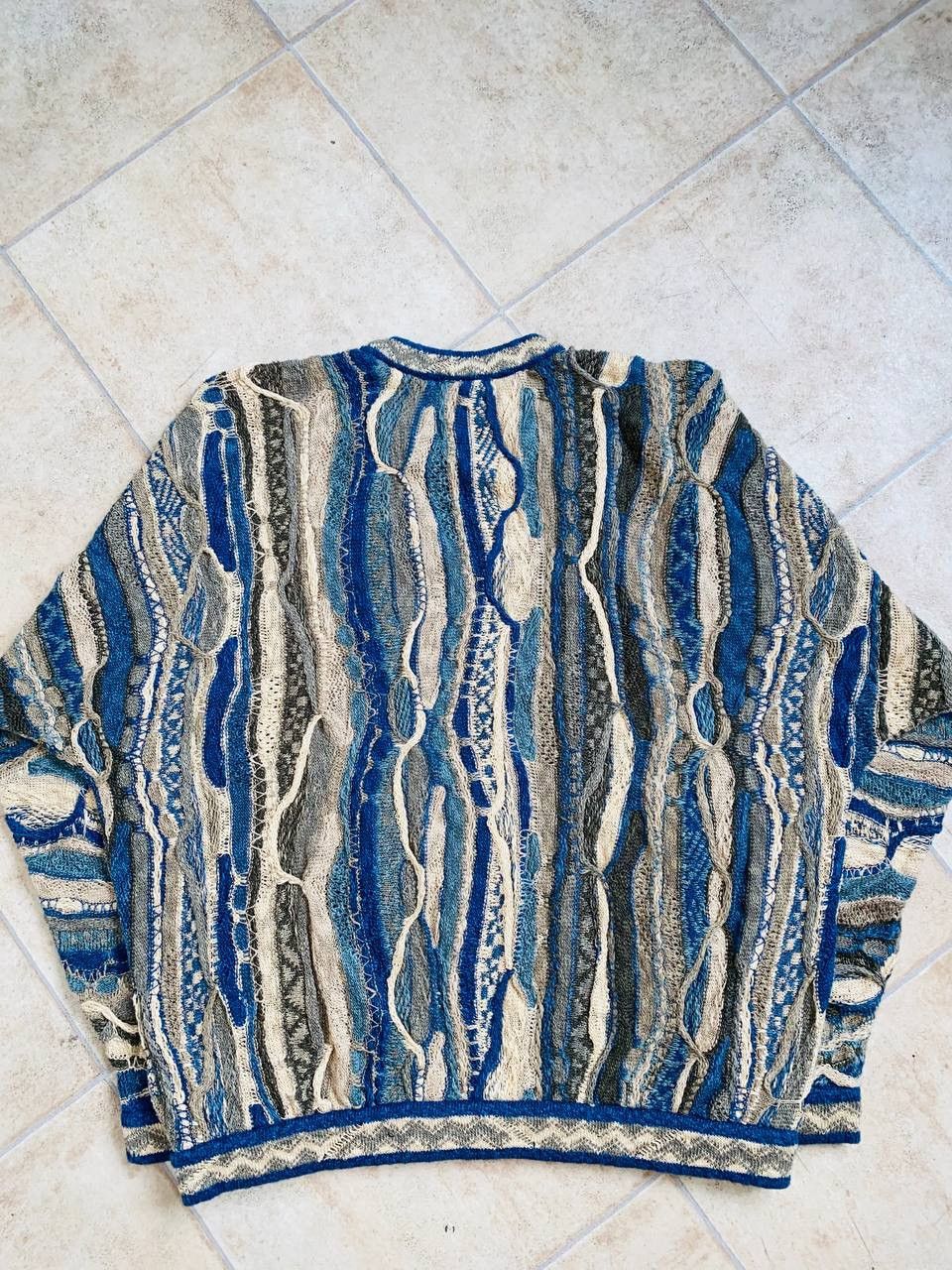 Coogi × Supreme 90s 3D cotton sweater Patta Supreme Size US XL / EU 56 / 4 - 4 Thumbnail