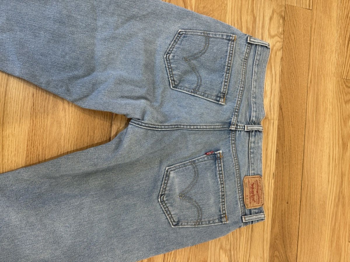Levi's Vintage Clothing Vintage Levi’s 505 Straight Fit Jeans – Light Wash – 36W 32L Size US 36 / EU 52 - 8 Thumbnail