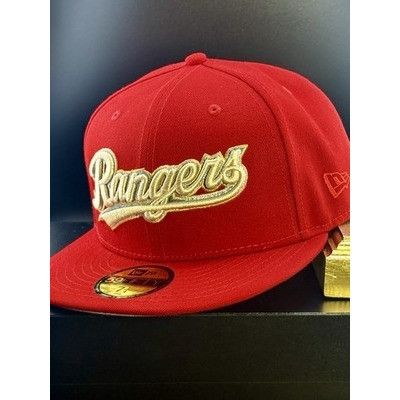 New Era Texas Rangers Final Season GLOW Patch Red 59FIFTY Fitted 7 1 Size ONE SIZE - 3 Thumbnail