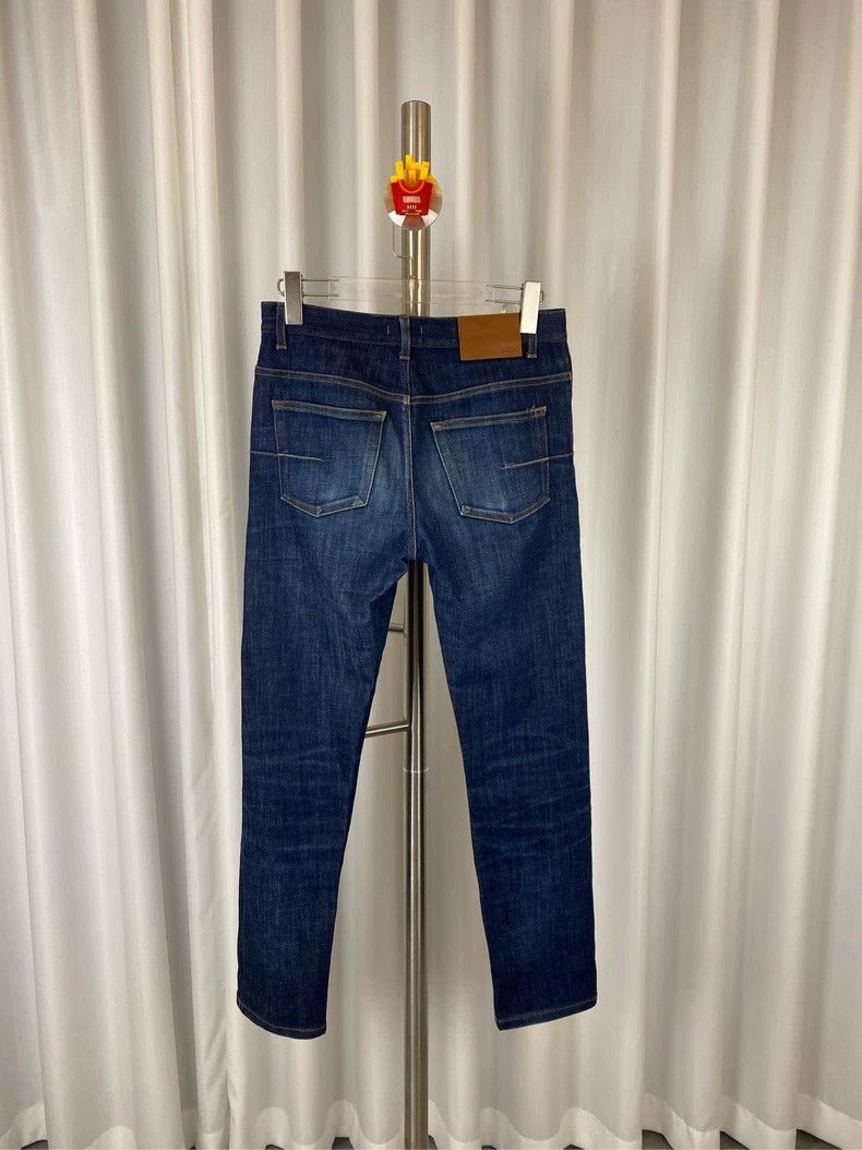 Dior Dior Dark blue inner full-printed logo jeans 2504-Nextarrow Size 28" / US 6 / IT 42 - 3 Thumbnail