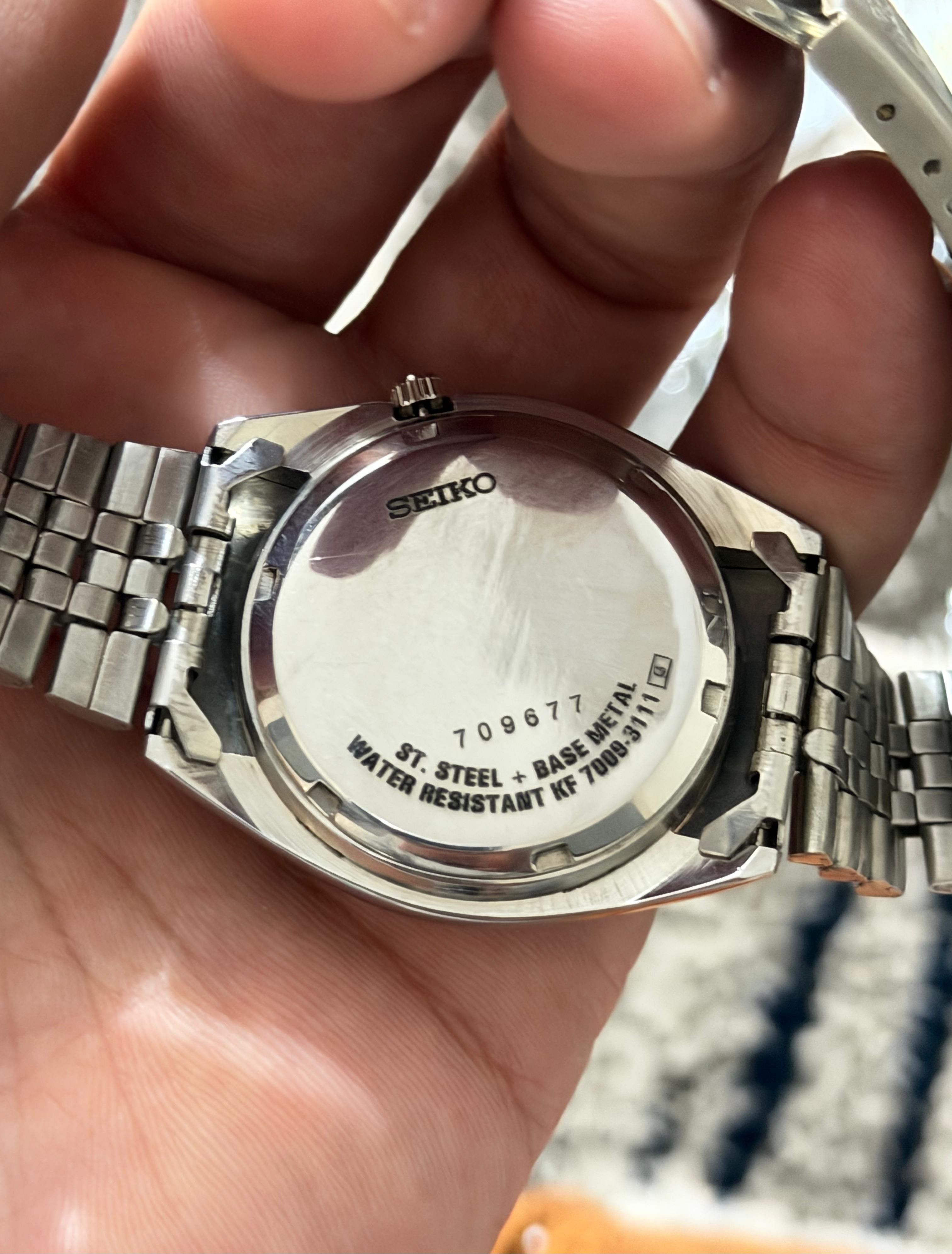 Seiko Elegant Men's Wrist Automatic Watch Size 36 - 7 Thumbnail