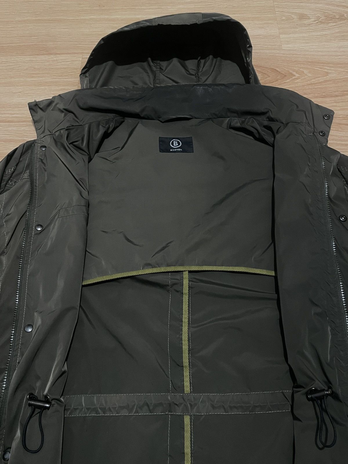 Bogner Bogner Technical Hooded Jacket Olive XXL 56 Gorp Size US XXL / EU 58 / 5 - 6 Thumbnail