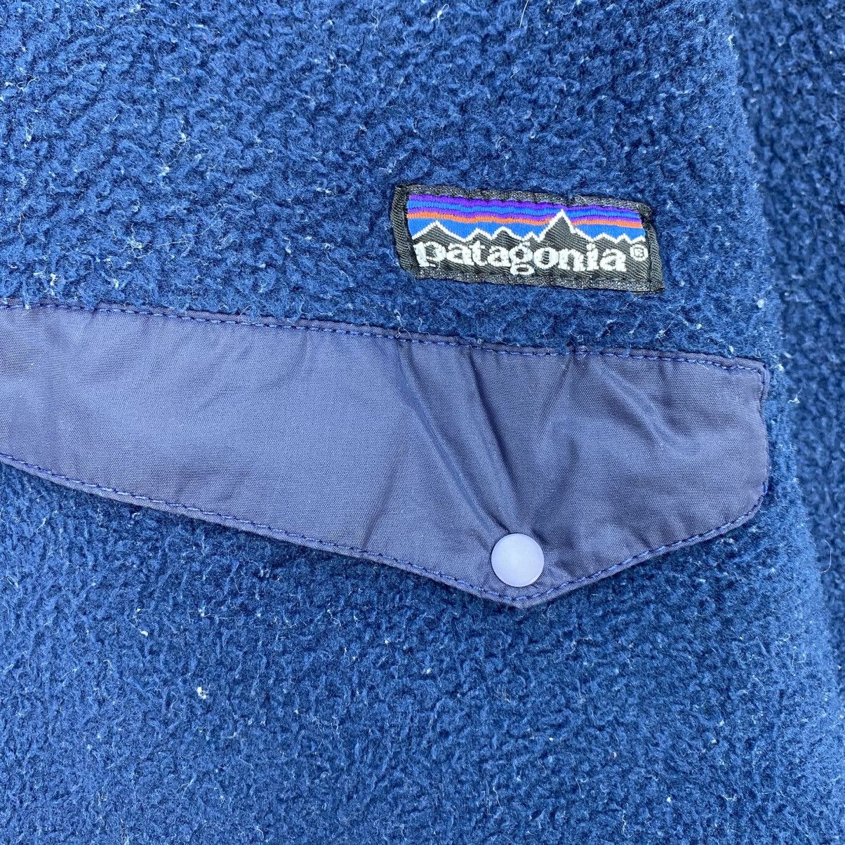 Patagonia 🫶Vintage 90s Patagonia Fleece Half Button Pullover Jacket Size US S / EU 44-46 / 1 - 3 Thumbnail