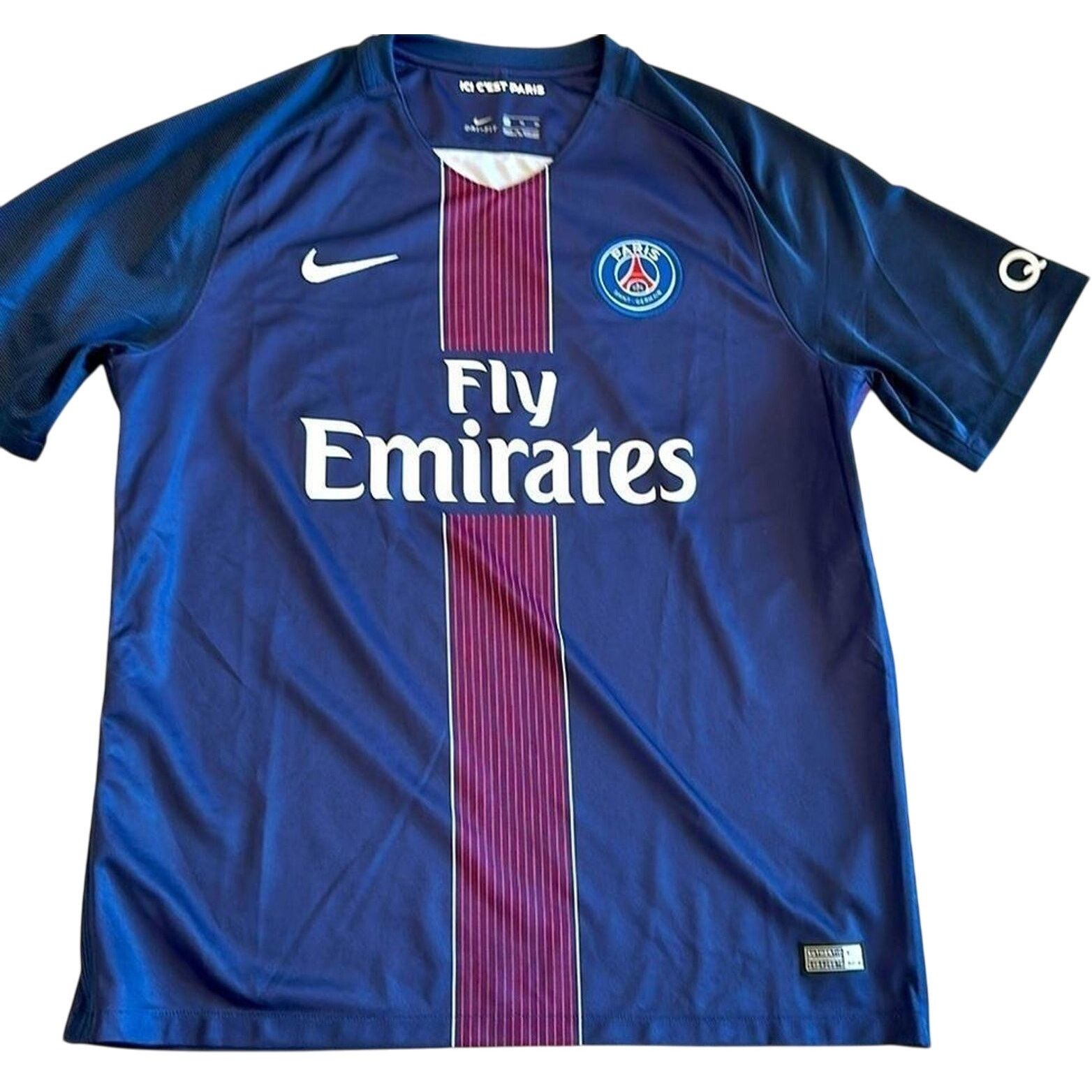 Nike Authentic Paris Saint-Germain 2016 Nike Jersey - Size M Size US XL / EU 56 / 4 - 1 Thumbnail