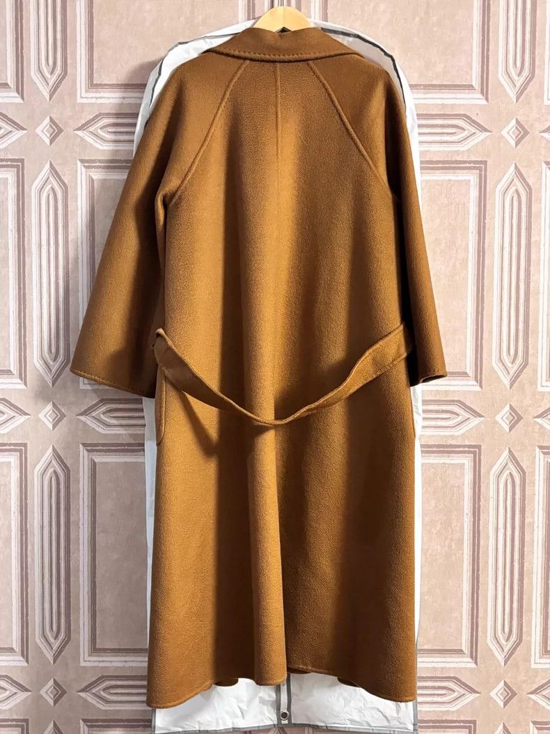 Max Mara Max Mara Classic labbro caramel double-faced cashmere coat Size M / US 6-8 / IT 42-44 - 8 Thumbnail