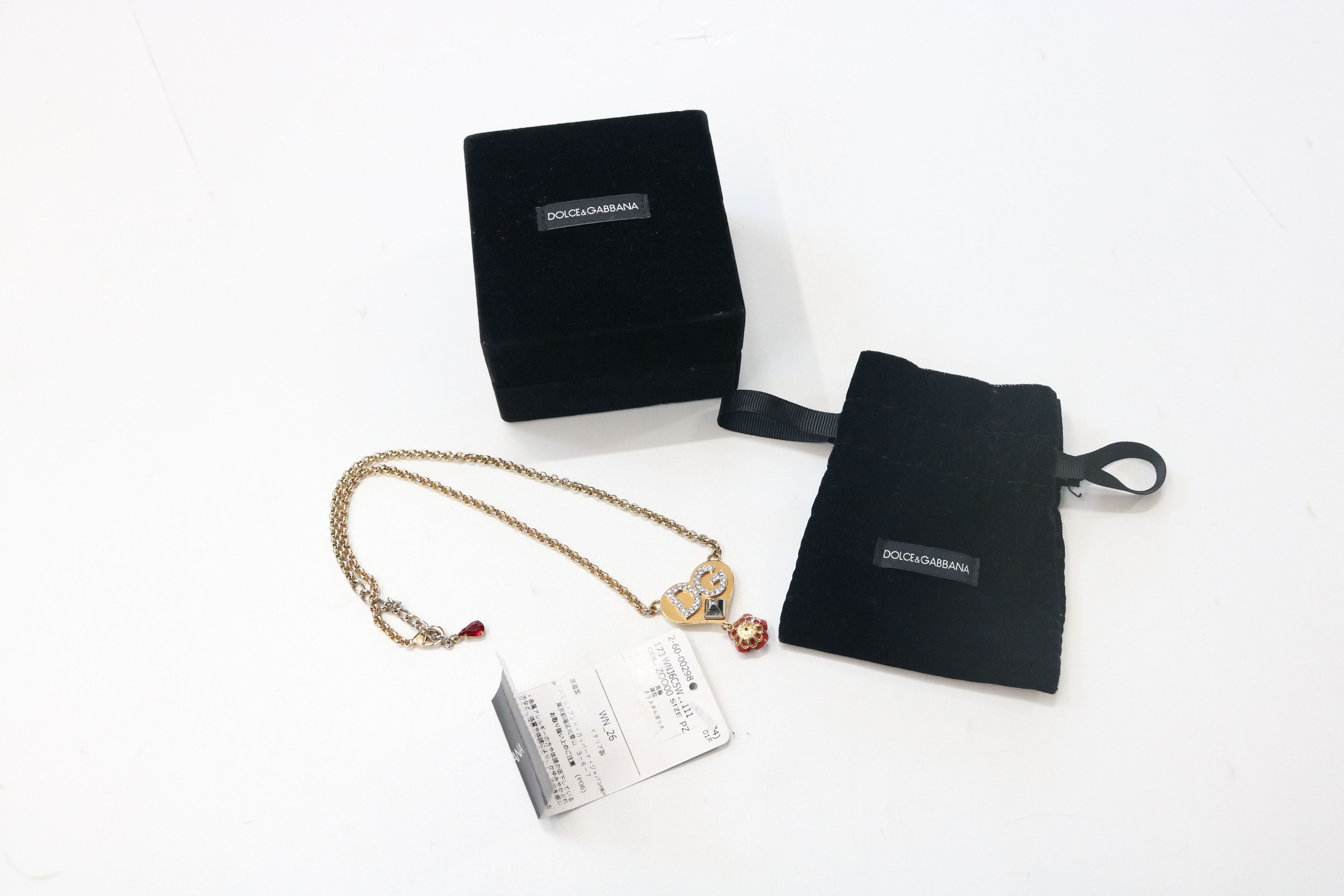 Dolce & Gabbana DOLCE & GABBANA Rose Pendant Necklace Size ONE SIZE - 7 Thumbnail