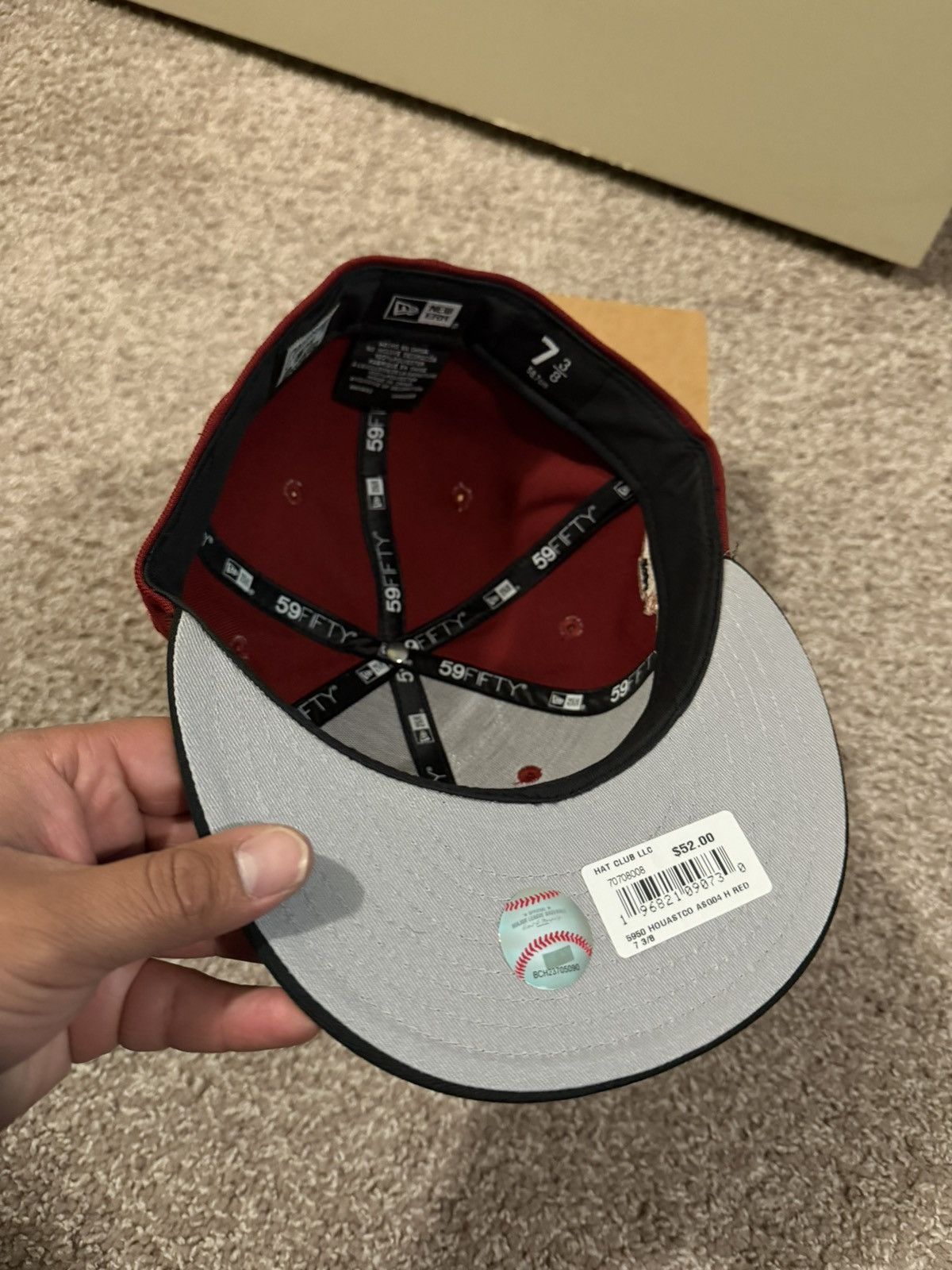 Hat Club 7 3/8 Hat Club Houston Astros 2004 ASG Fitted Size ONE SIZE - 4 Thumbnail