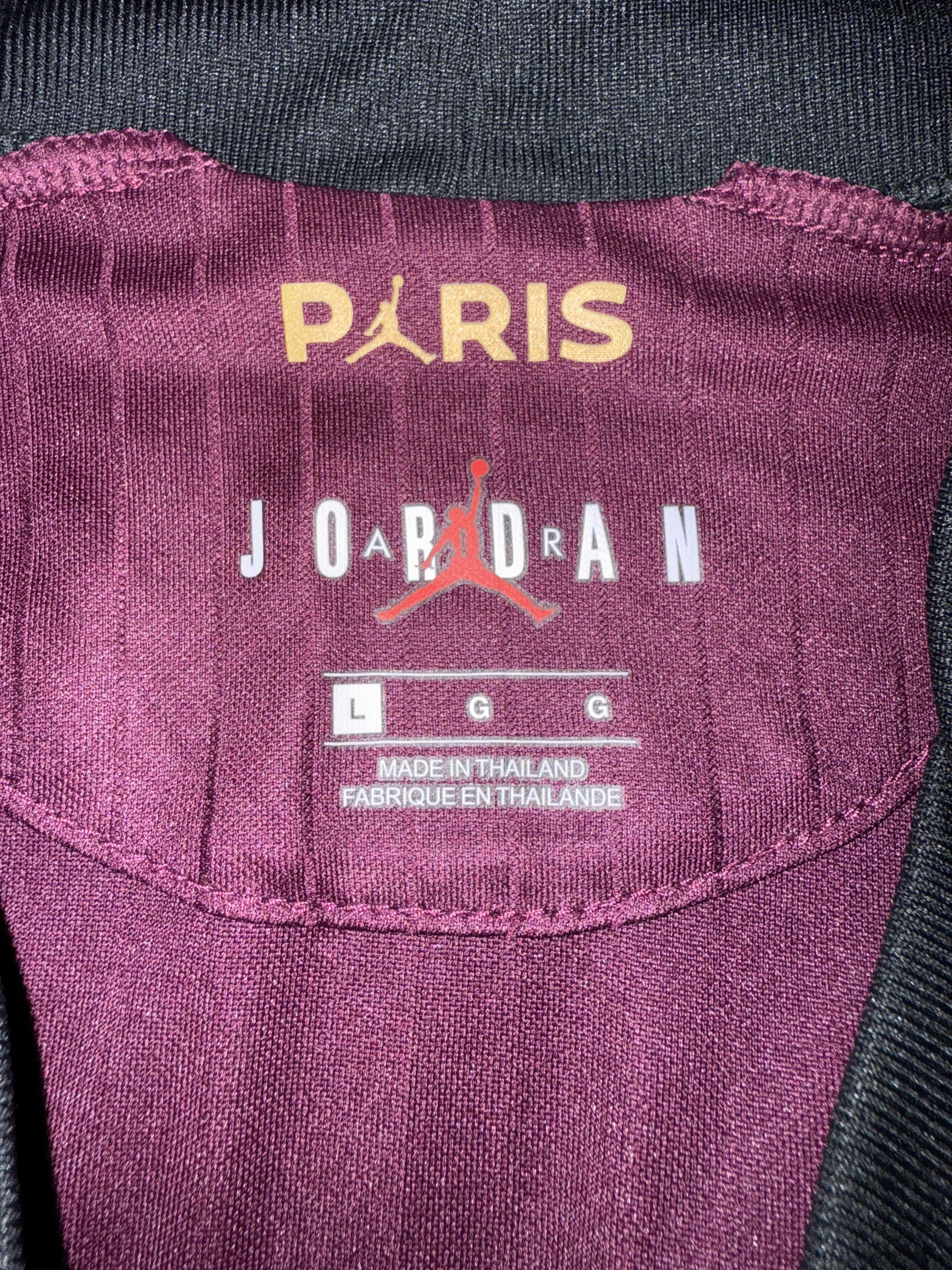 Jordan Brand Paris St. Germain x Jordan Jersey Size US L / EU 52-54 / 3 - 3 Thumbnail