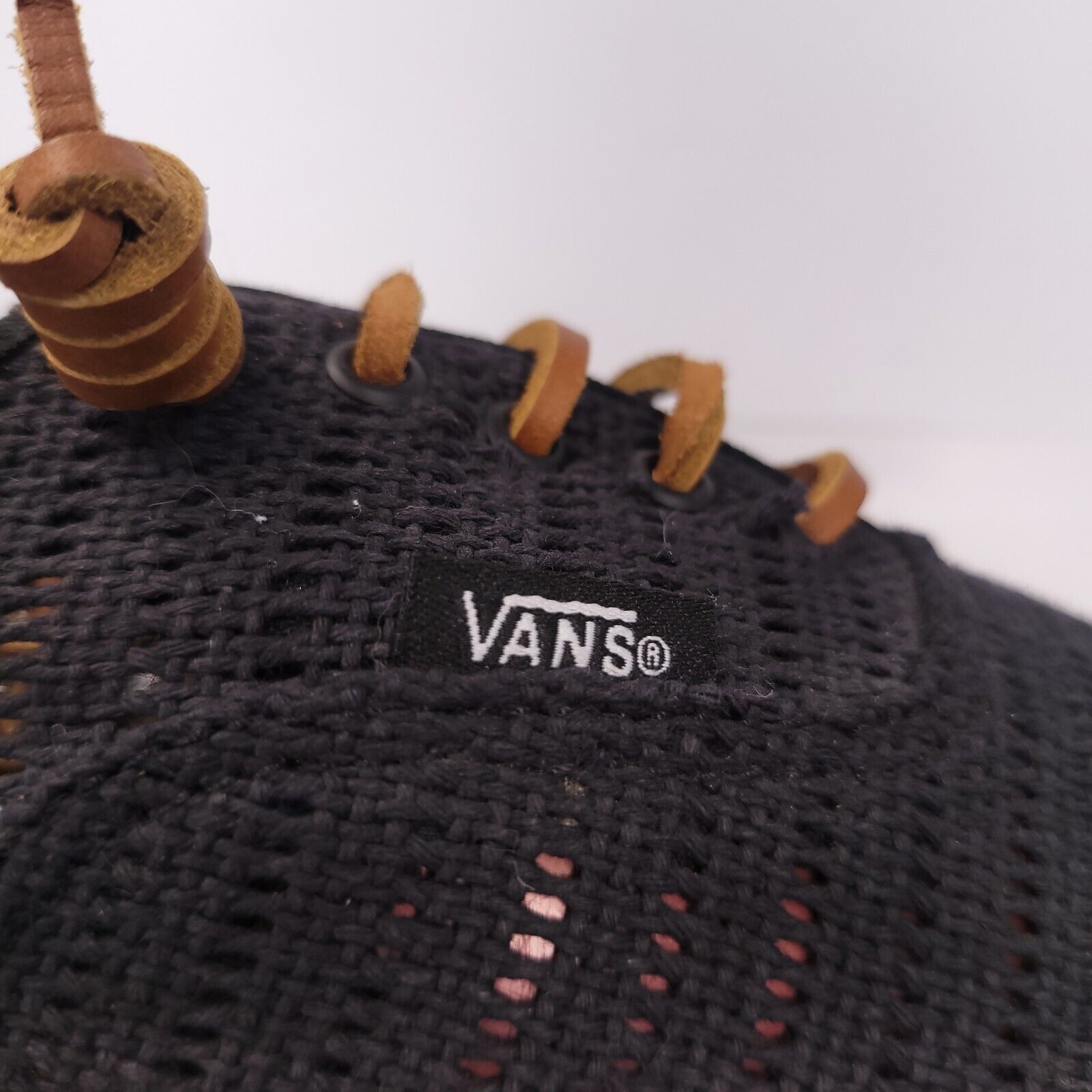 Vans Vans Off the Wall Shoe Womens Size 8.5 Mens 7 TB9C Black Size US 8.5 / IT 38.5 - 8 Thumbnail