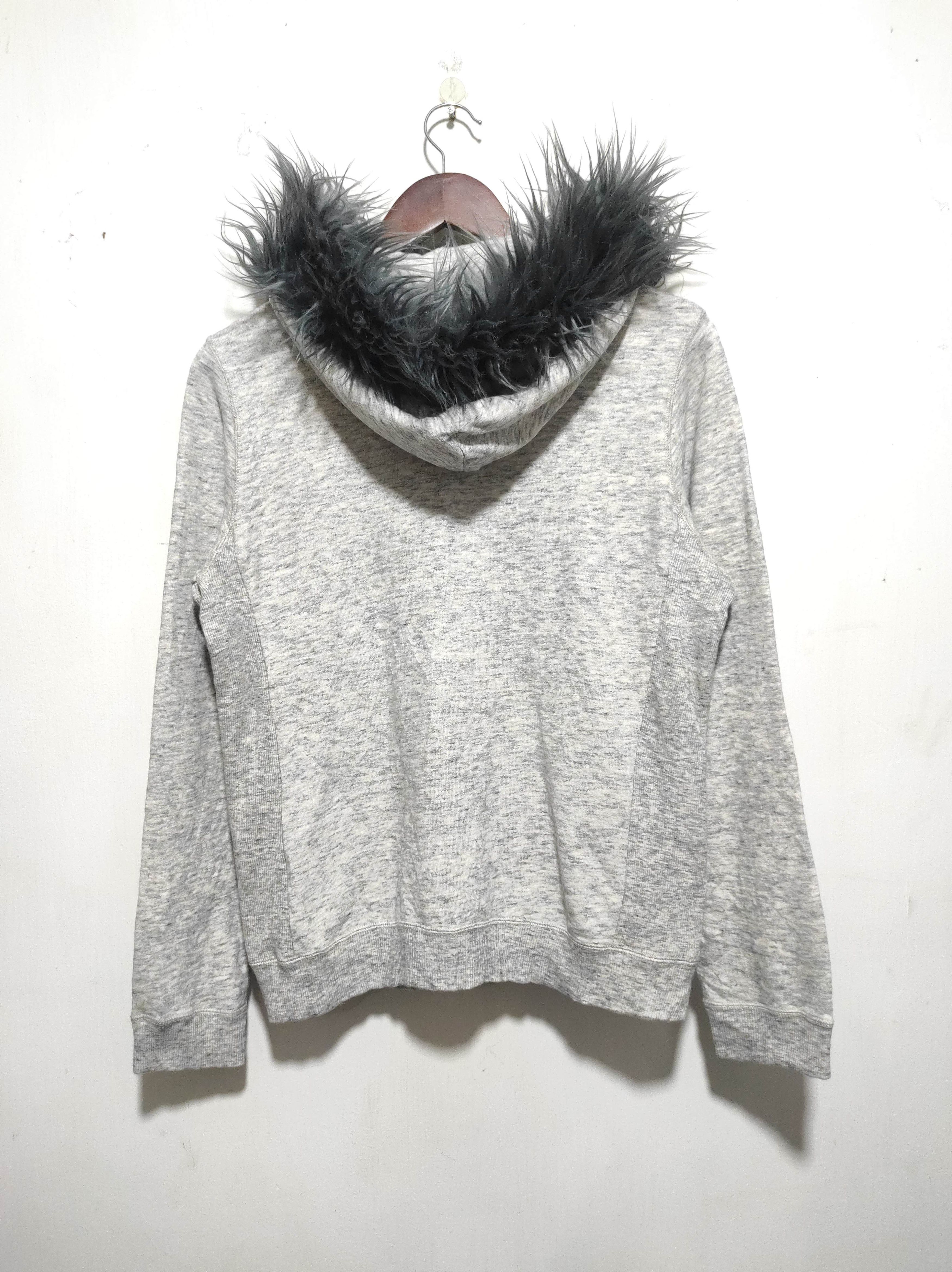 Uniqlo Uniqlo Ines De La Fressange Double Zip Fur Hoodie LGB style Size US M / EU 48-50 / 2 - 12 Thumbnail