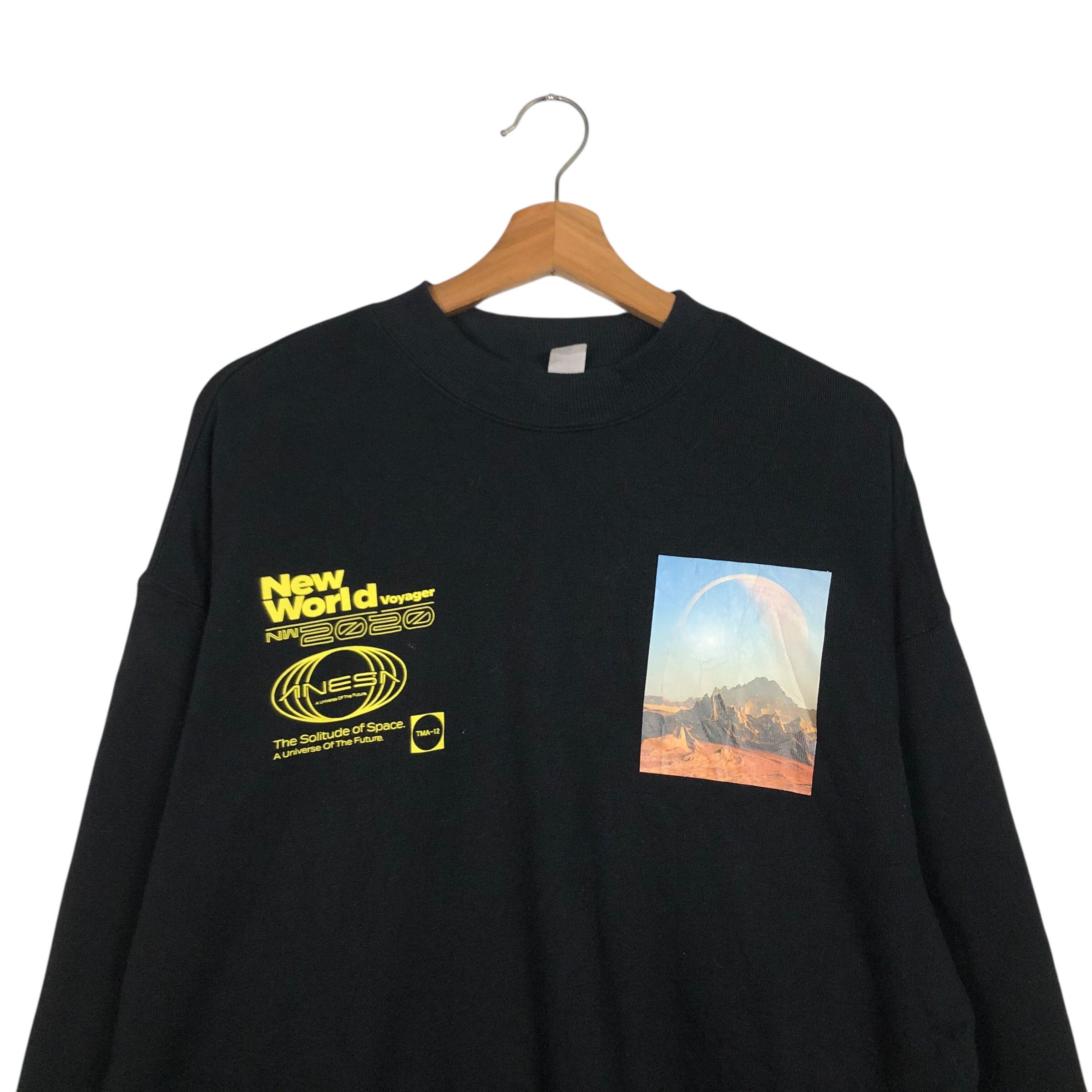 Japanese Brand 📌Vintage Sweatshirt H&M Divided Big Logo Issey Miyake Size US S / EU 44-46 / 1 - 4 Thumbnail