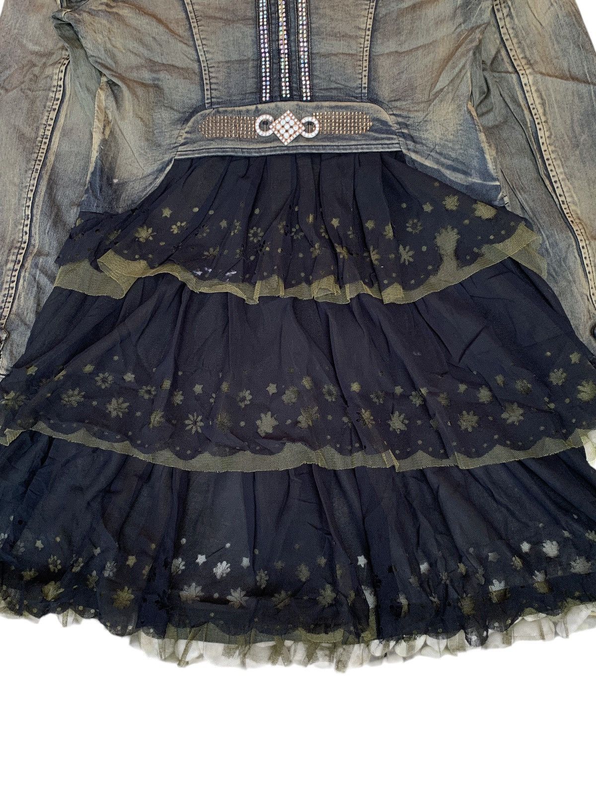 If Six Was Nine × Japanese Brand × Vintage Vtg midi dress punk style y2k Size S / US 4 / IT 40 - 14 Thumbnail