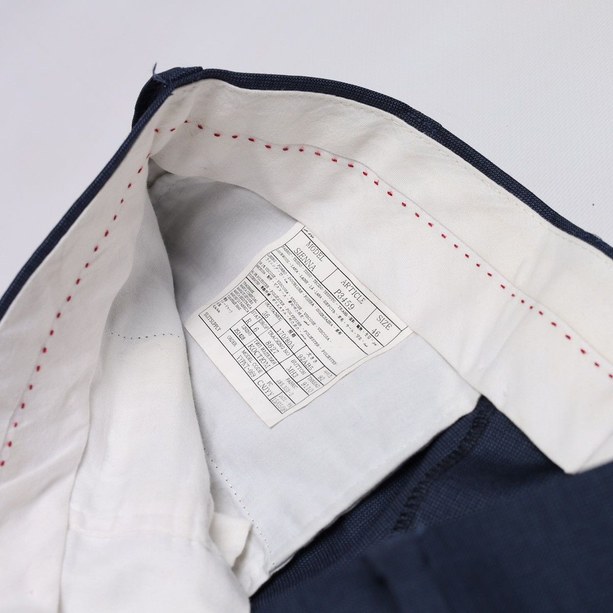 Suitsupply Suitsupply Cropped Pants Navy Size US 30 / EU 46 - 7 Thumbnail