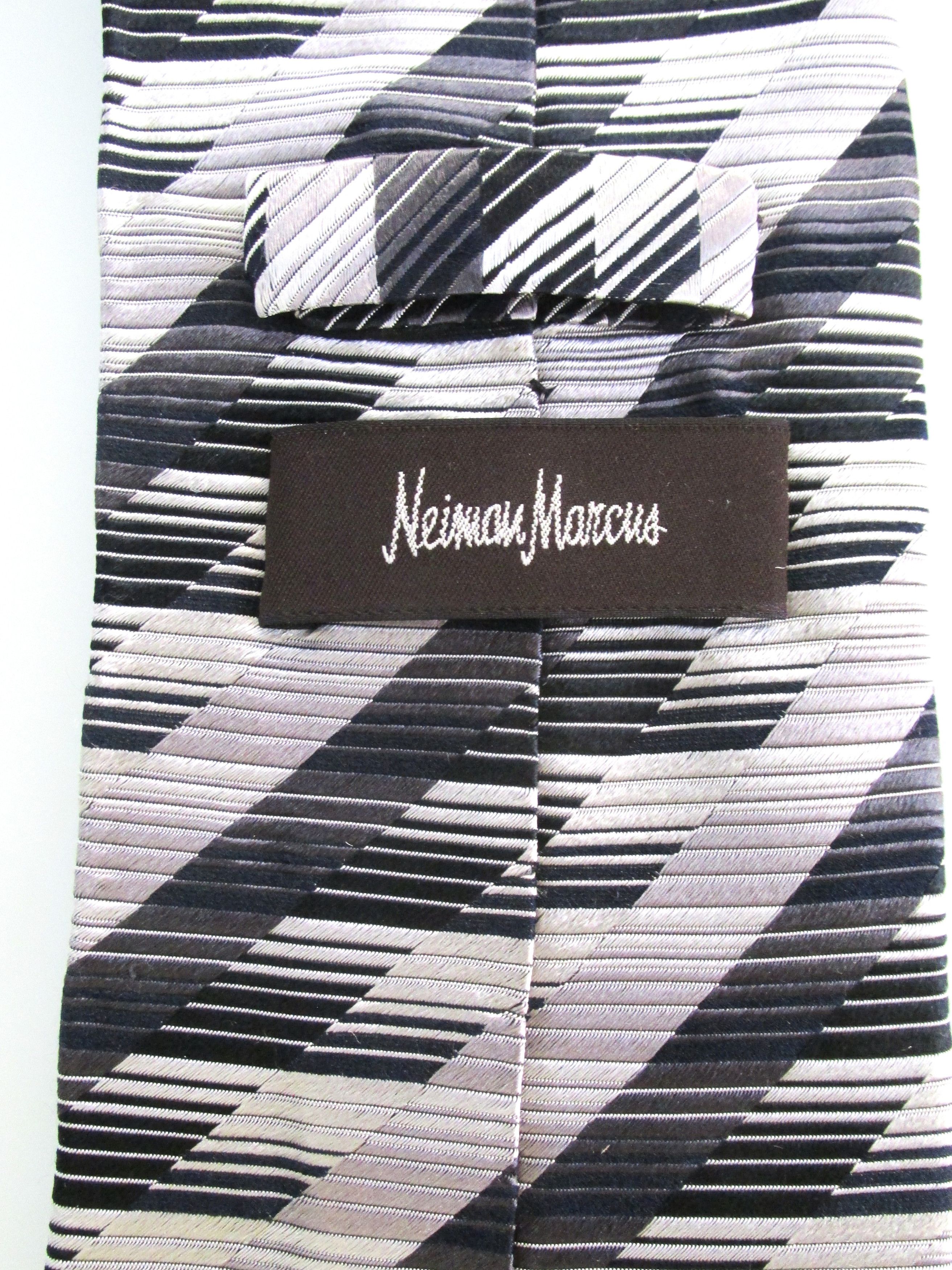 Neiman Marcus Neiman Marcus Men's Silk Tie Size ONE SIZE - 5 Thumbnail
