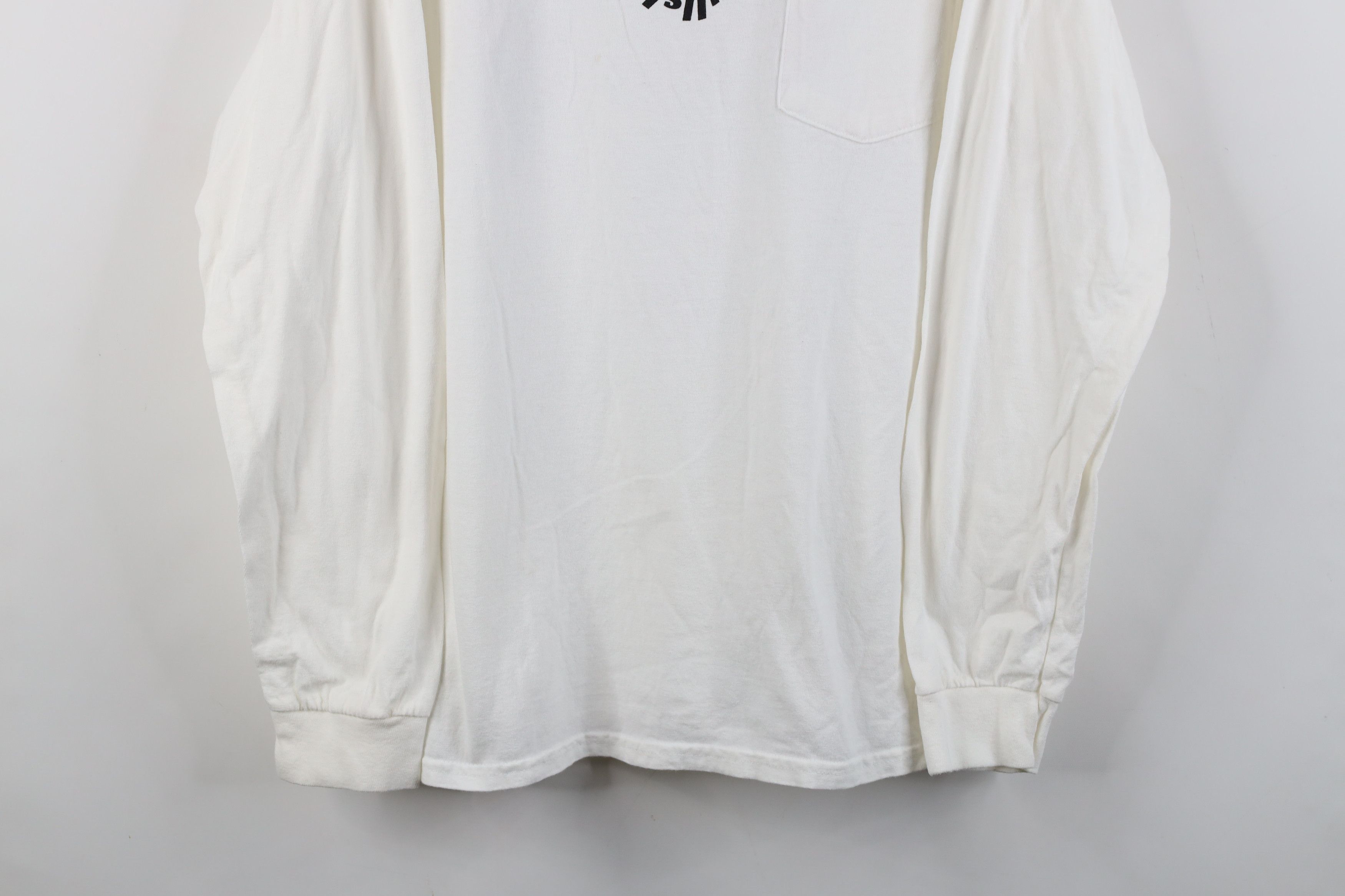 Vintage Vintage Y2K Streetwear Bull*hit Acid Nun Long Sleeve T-Shirt Size US L / EU 52-54 / 3 - 3 Thumbnail