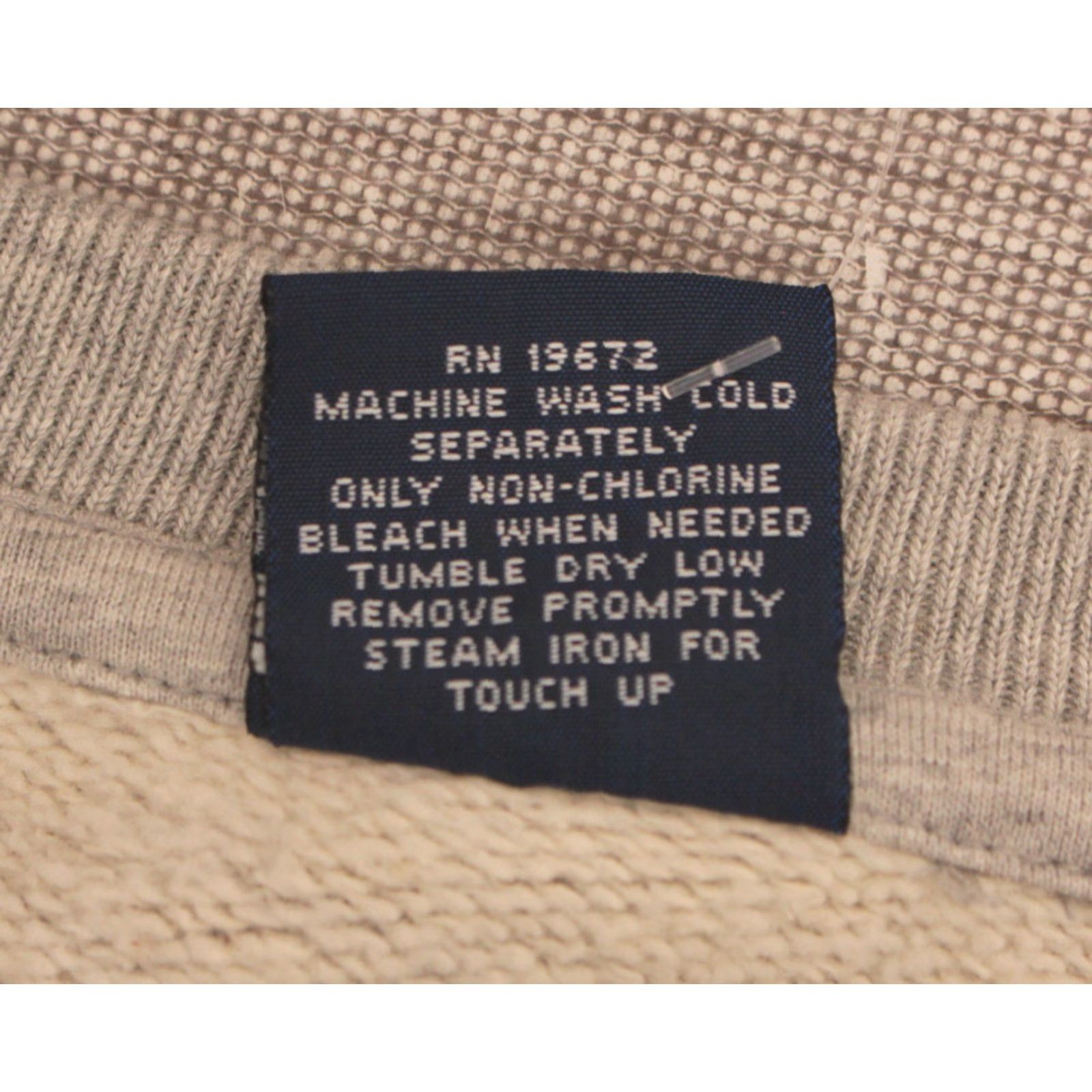 Polo Ralph Lauren VTG Polo Ralph Lauren 1990s Sweatshirt Basketball Shirt Mens L Grey Size US L / EU 52-54 / 3 - 5 Thumbnail