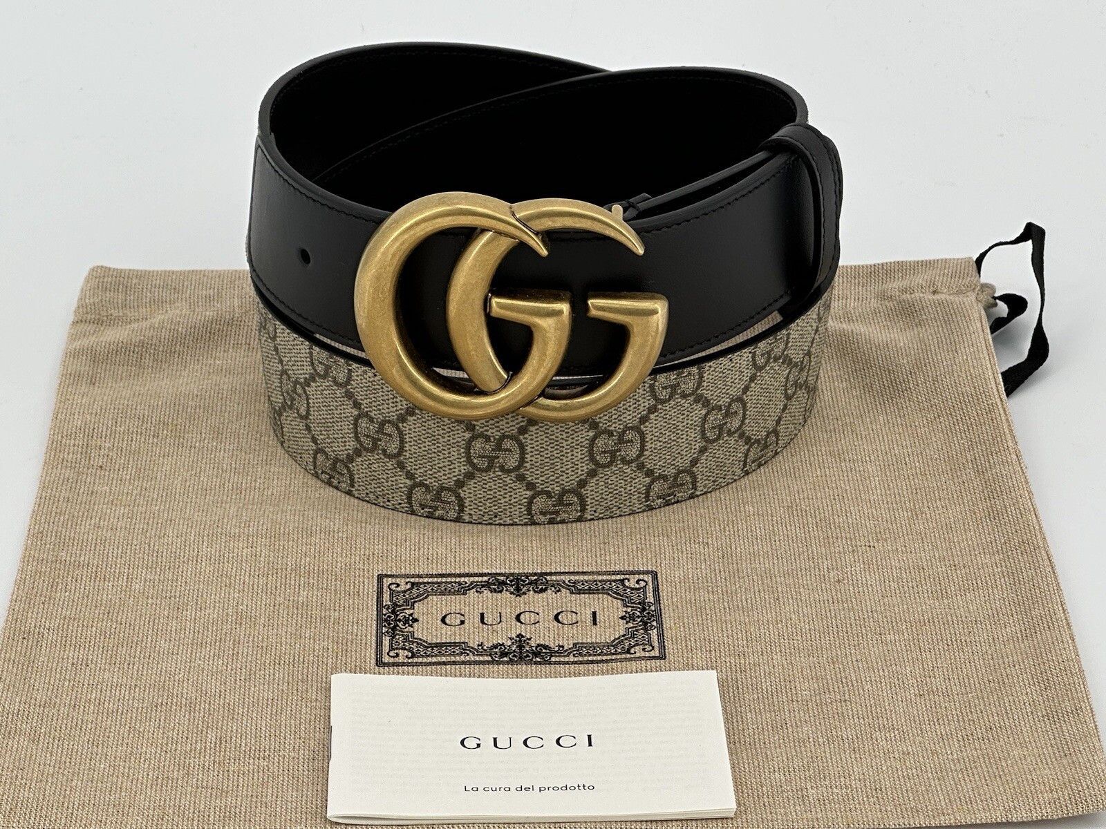 Gucci New Gucci Belt Size-90cm Size 34 - 2 Thumbnail