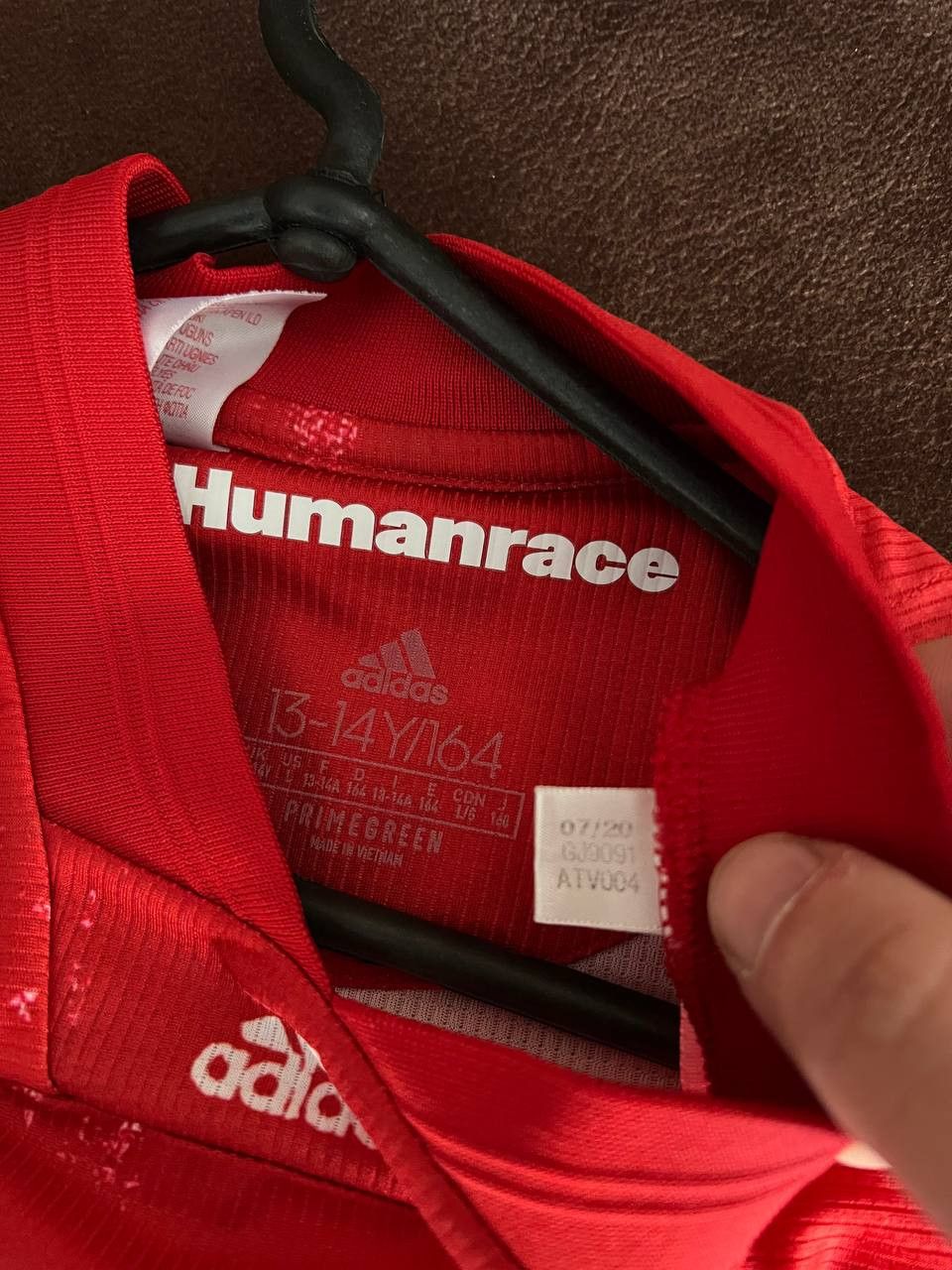 Adidas Human race x adidas Bayern Munich jersey Y2K Sz S Size US S / EU 44-46 / 1 - 4 Thumbnail
