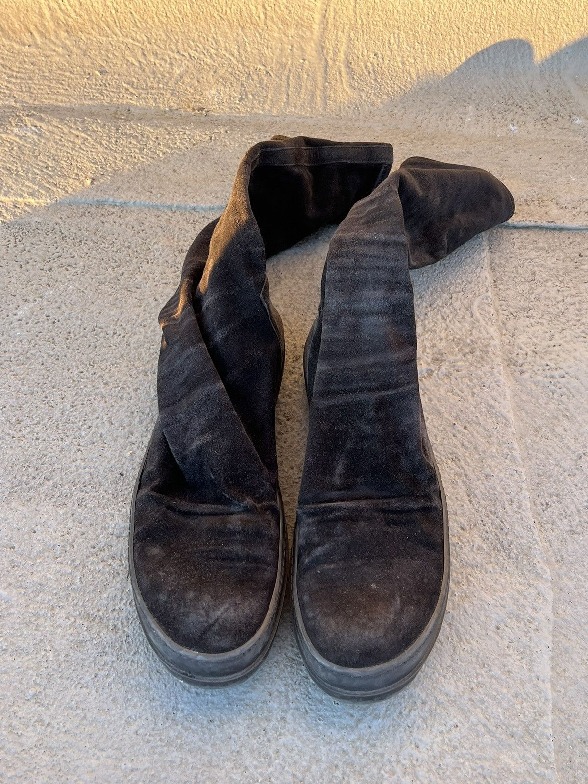 Rick Owens Rick Owens Blistered Lamb Sock Creepers/Geos Size US 13 / EU 46 - 1 Thumbnail