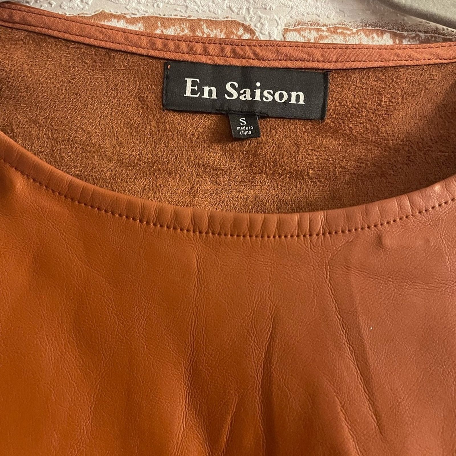 & Other Stories En Saison Faux Leather Dress | Grailed