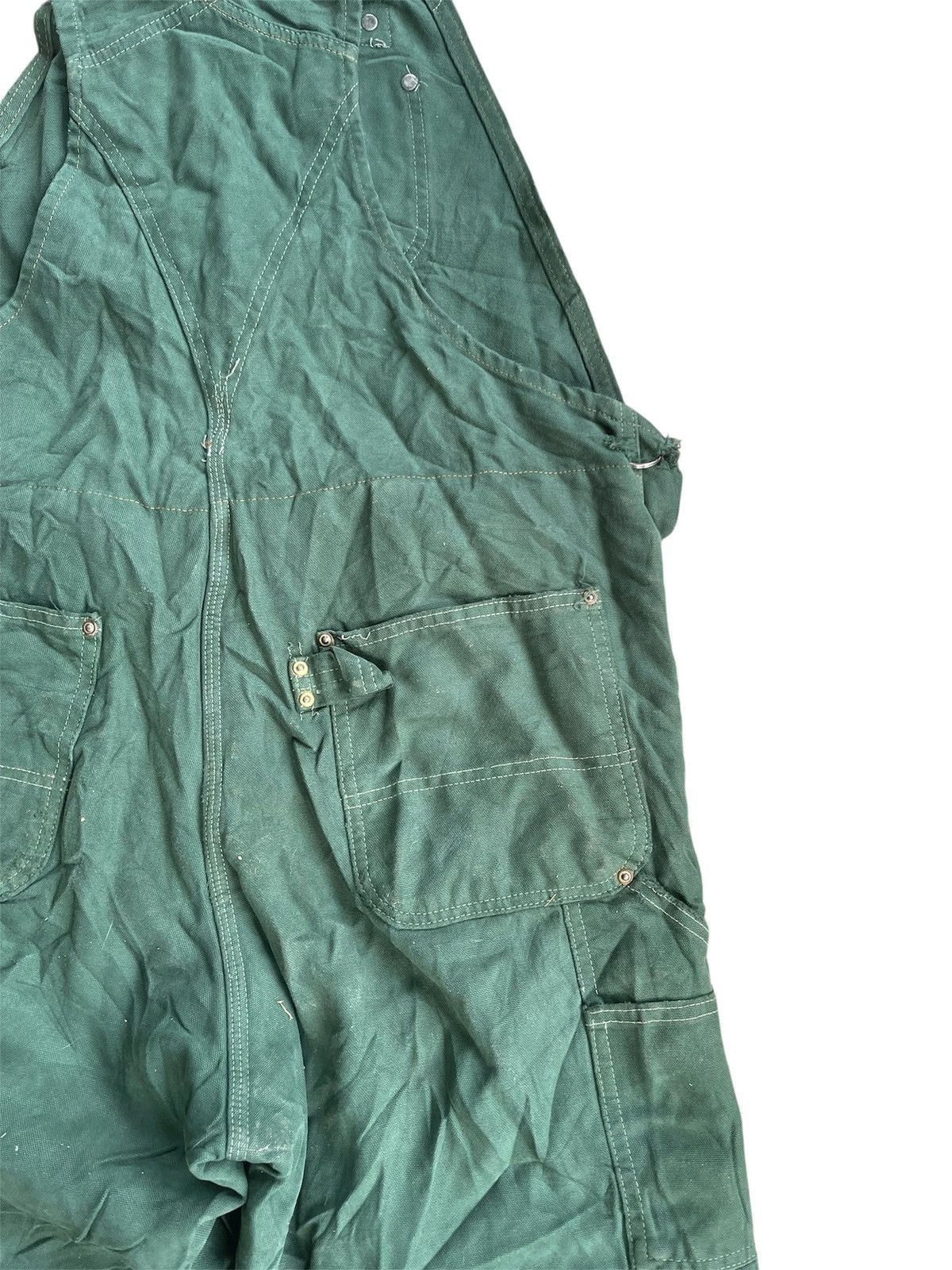 Carhartt Vintage Carhartt Distressed Sandstone Overalls Double Knee Size US 38 / EU 54 - 16 Thumbnail